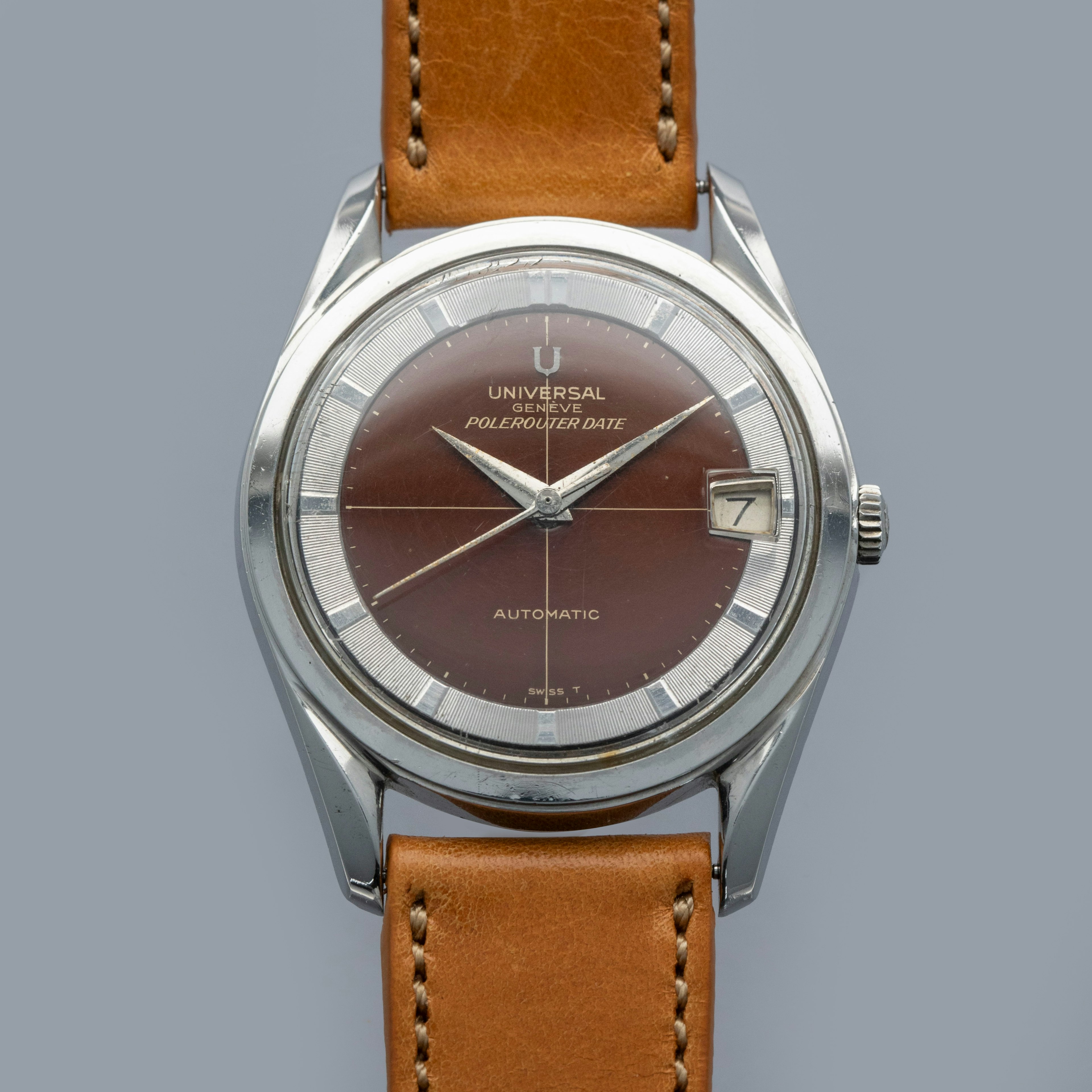 Thumbnail for Universal Geneve Polerouter Date 204607/1 Tropical Dial