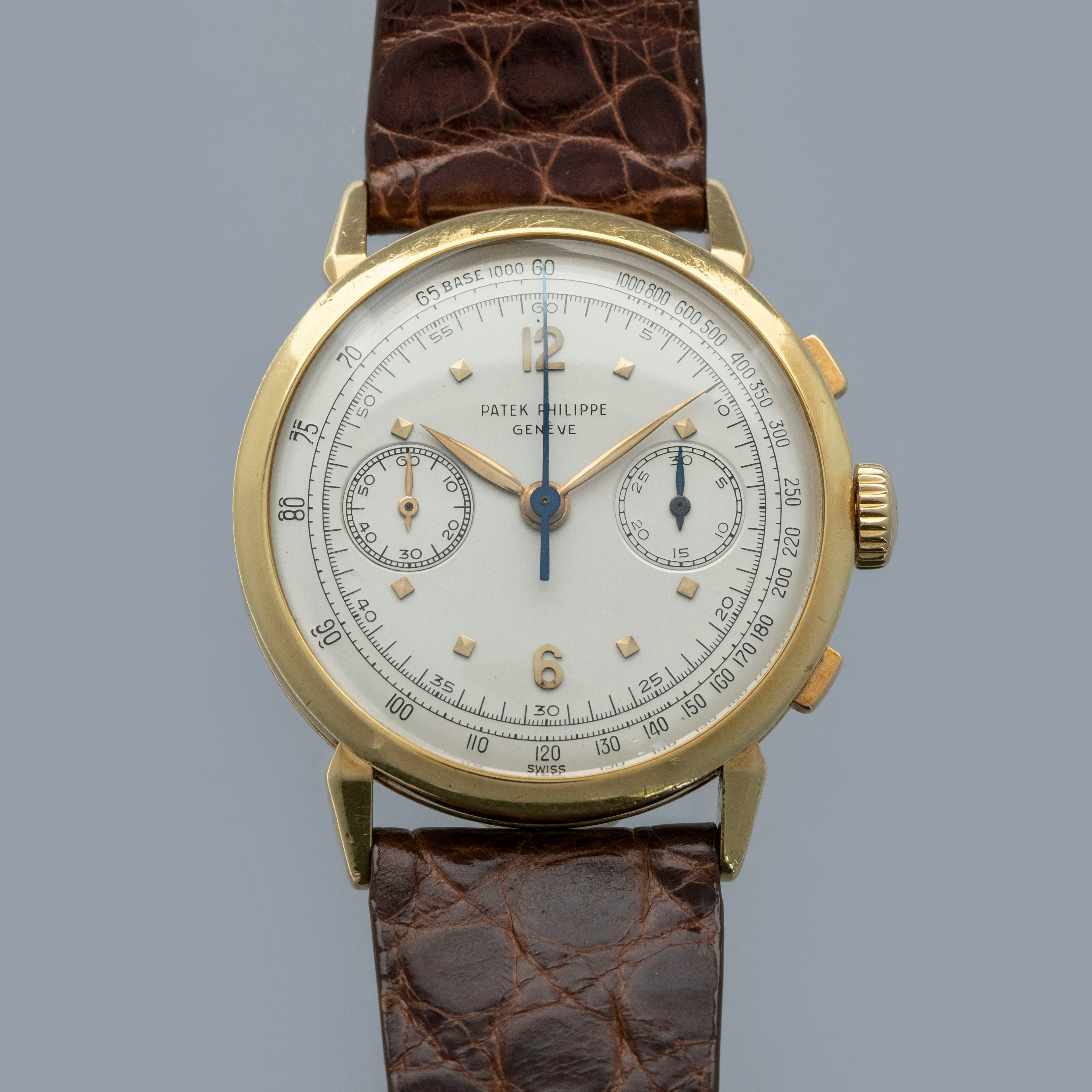 Thumbnail for Patek Philippe Chronograph 1579 Spider Lugs 18k YG