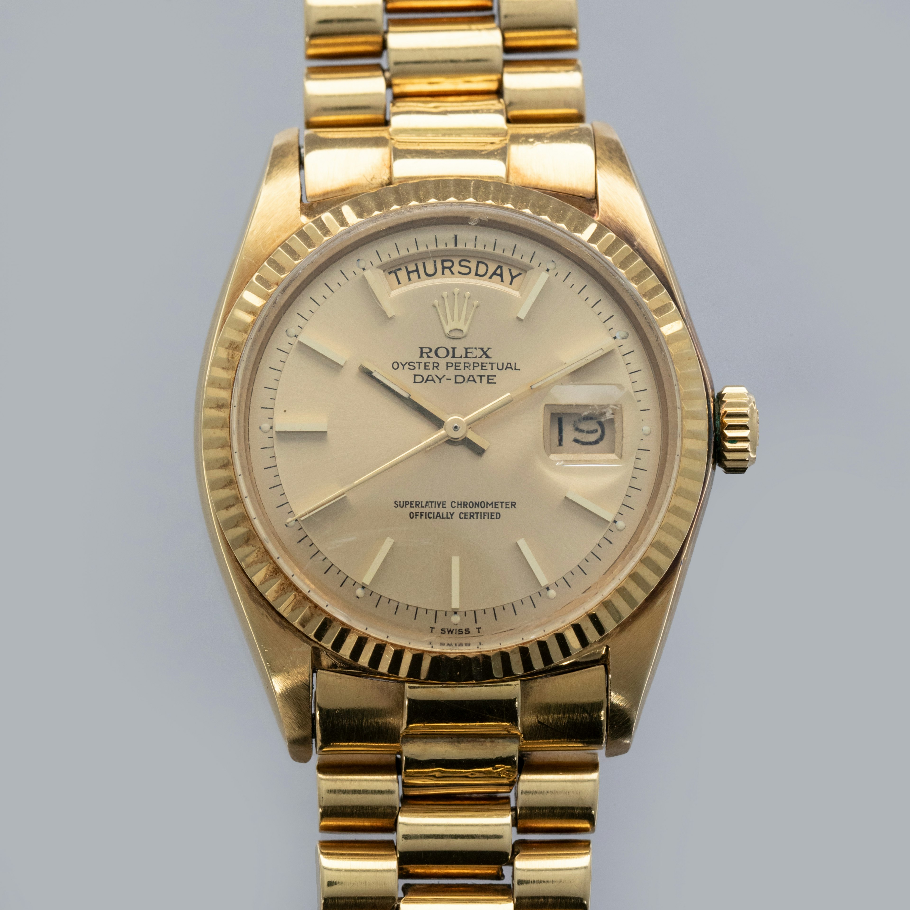Thumbnail for Rolex Day-Date 1803 Champagne Dial 18k YG