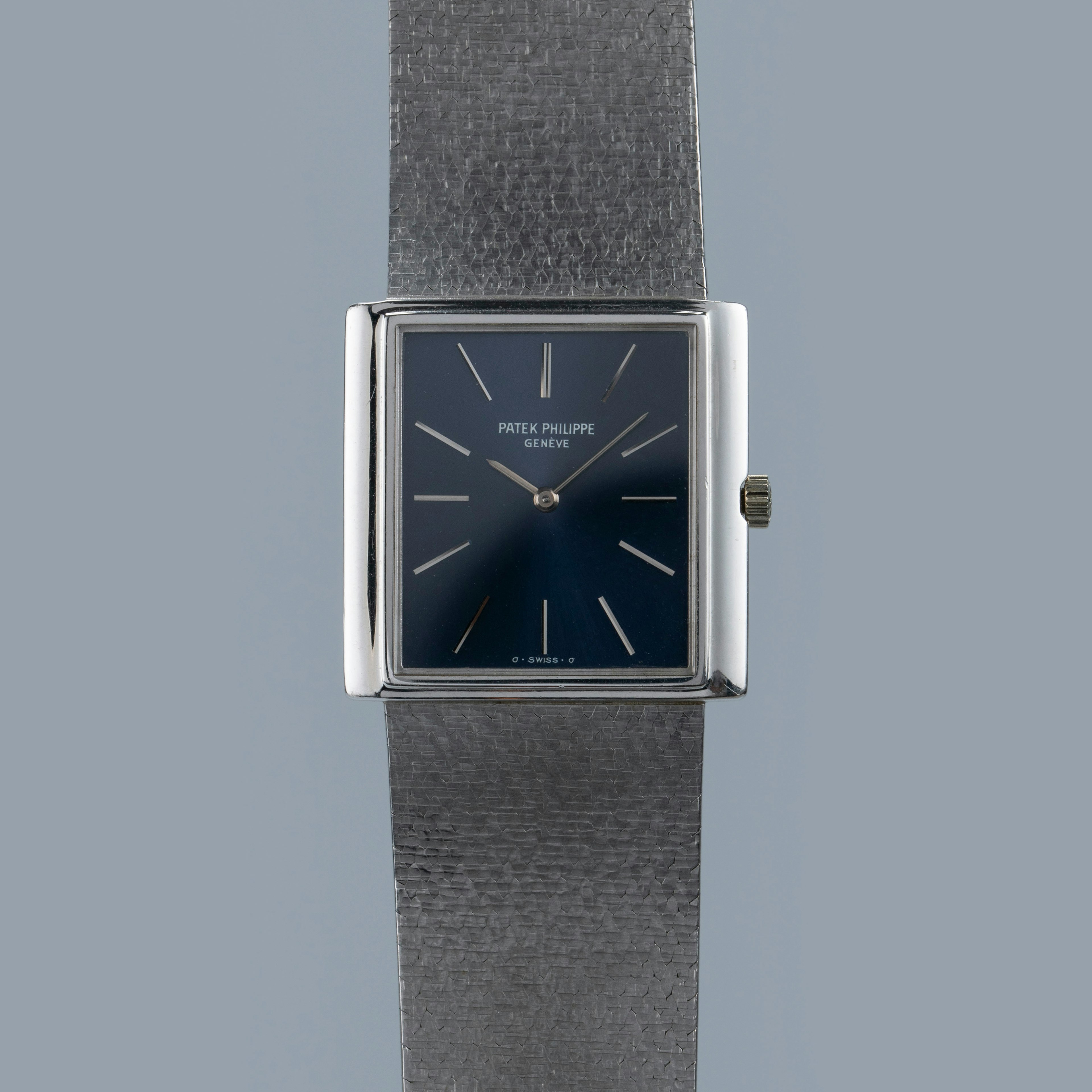 Thumbnail for Patek Philippe 3671/1 Blue Sigma Dial Integrated Bracelet 18K WG