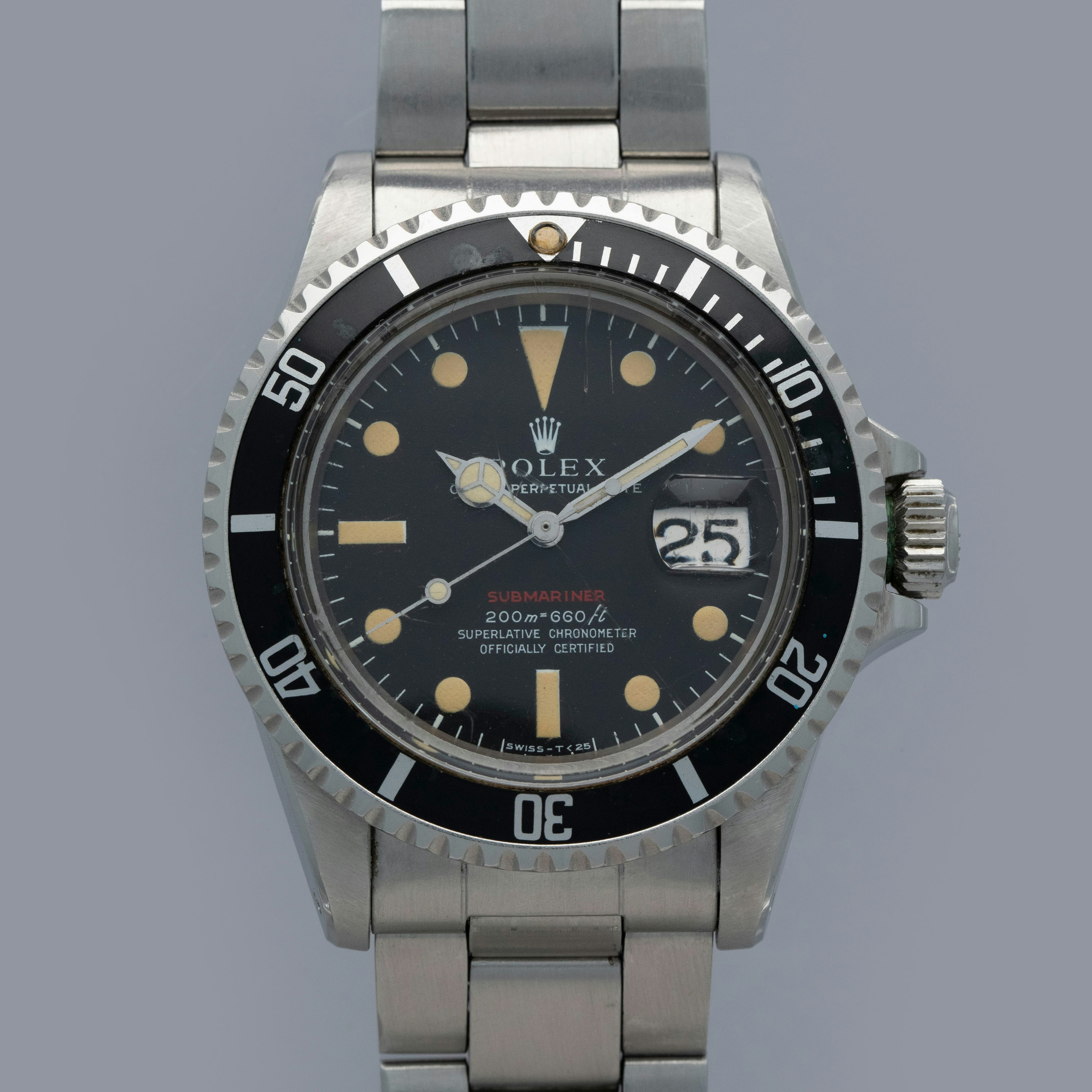 Thumbnail for Rolex Submariner Red Submariner 1680 Meters First Box and Double Punched Papers