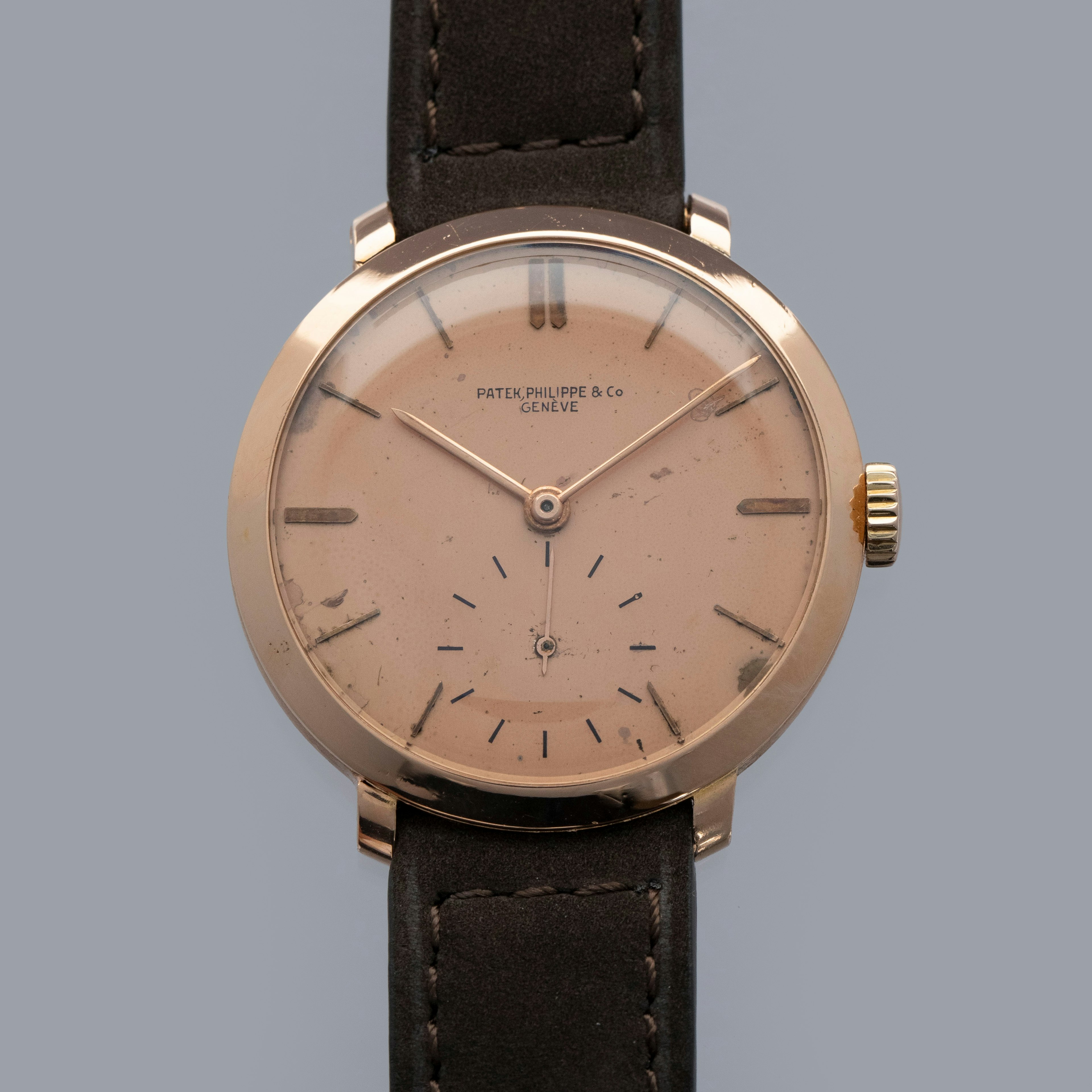 Thumbnail for Patek Philippe Calatrava 584R Pink on Pink 18k RG with Extract of the Archives