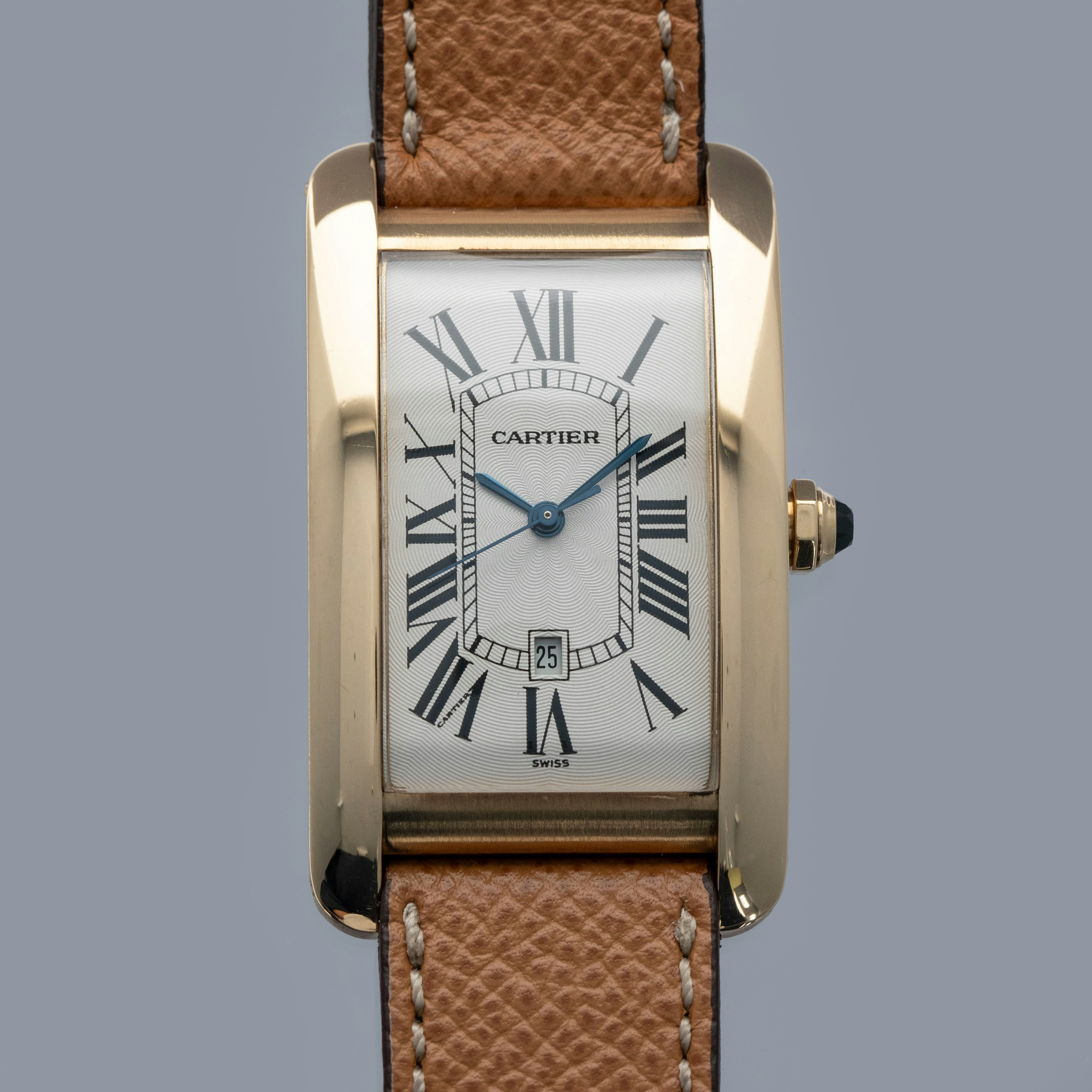 Thumbnail for CARTIER TANK AMERICAINE 1740 18K YG