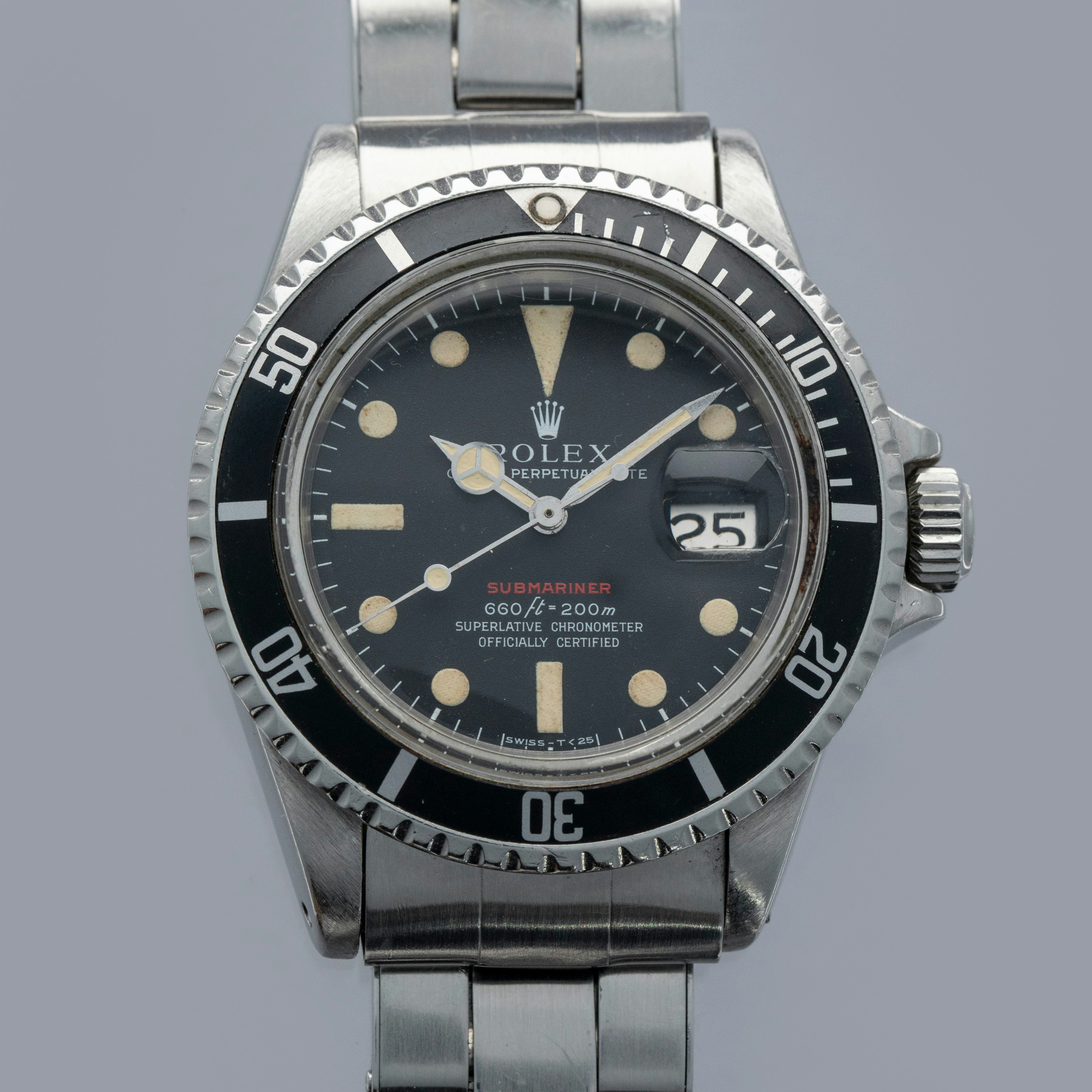Thumbnail for Rolex Red Submariner 1680 MK 5 Dial