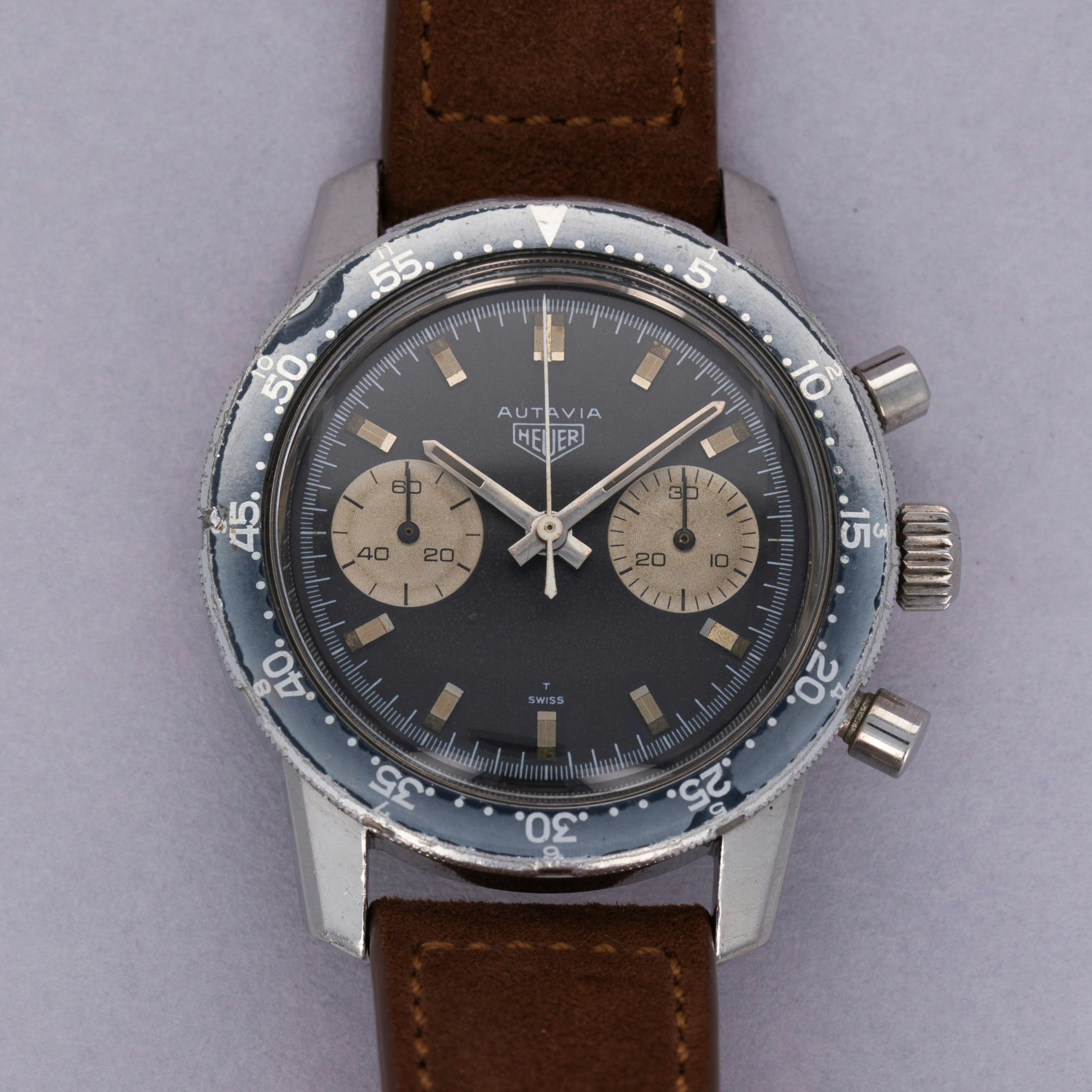 Thumbnail for Heuer Autavia Steel 7764C MK1 with Hang Tag