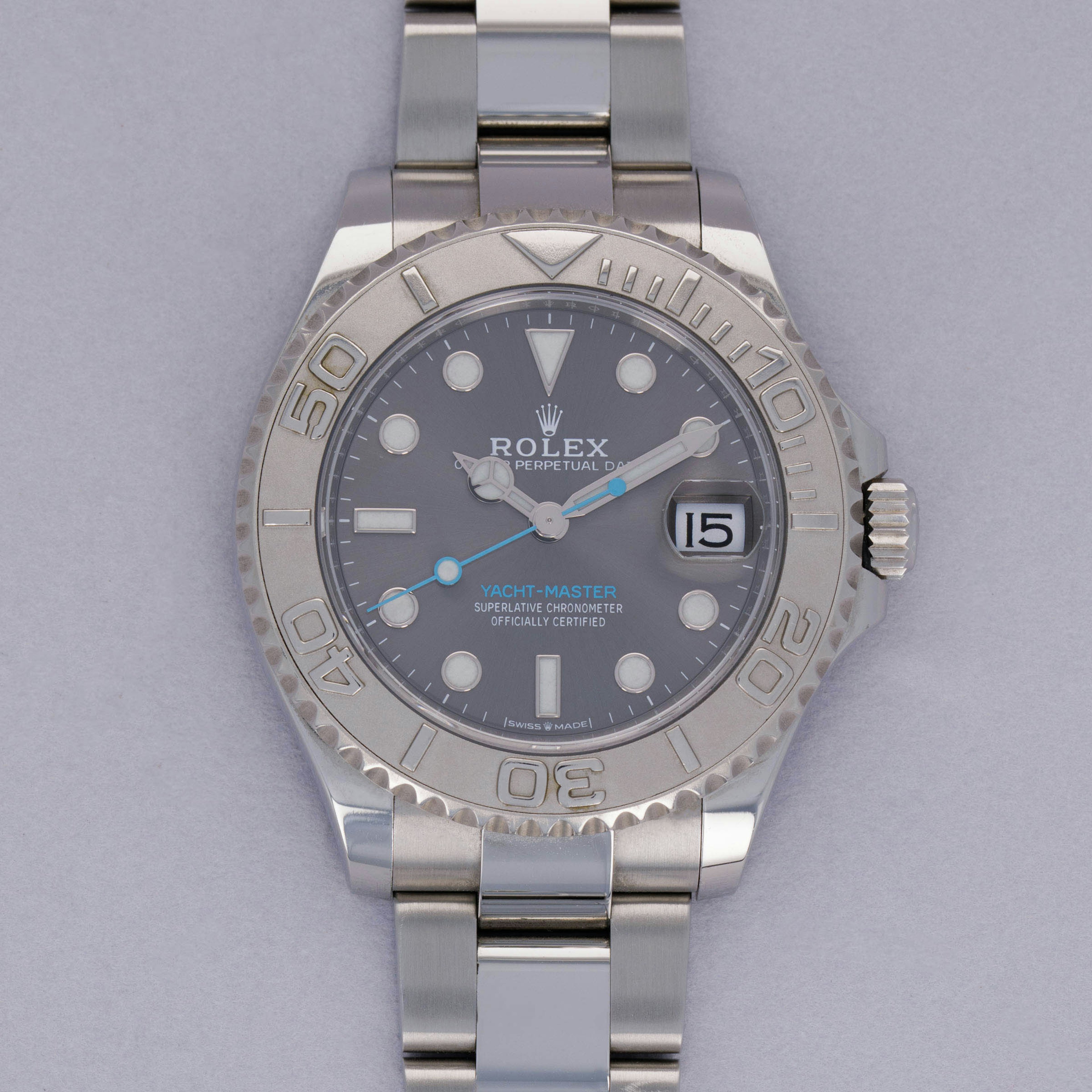 Thumbnail for Rolex Yacht-Master 268622 Oystersteel and Platinum 37mm