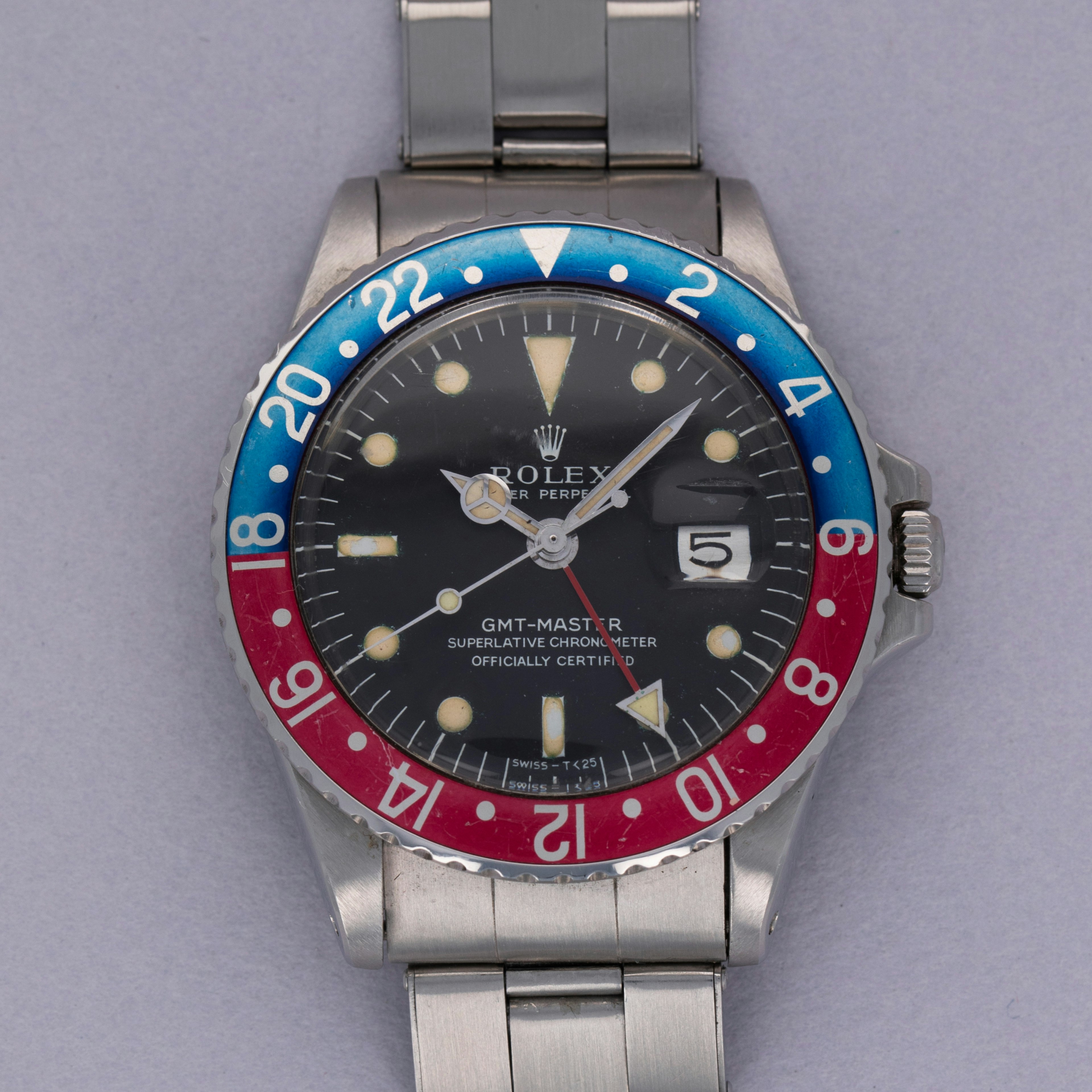 Thumbnail for Rolex GMT-Master 1675 MK1 Matte Dial 
