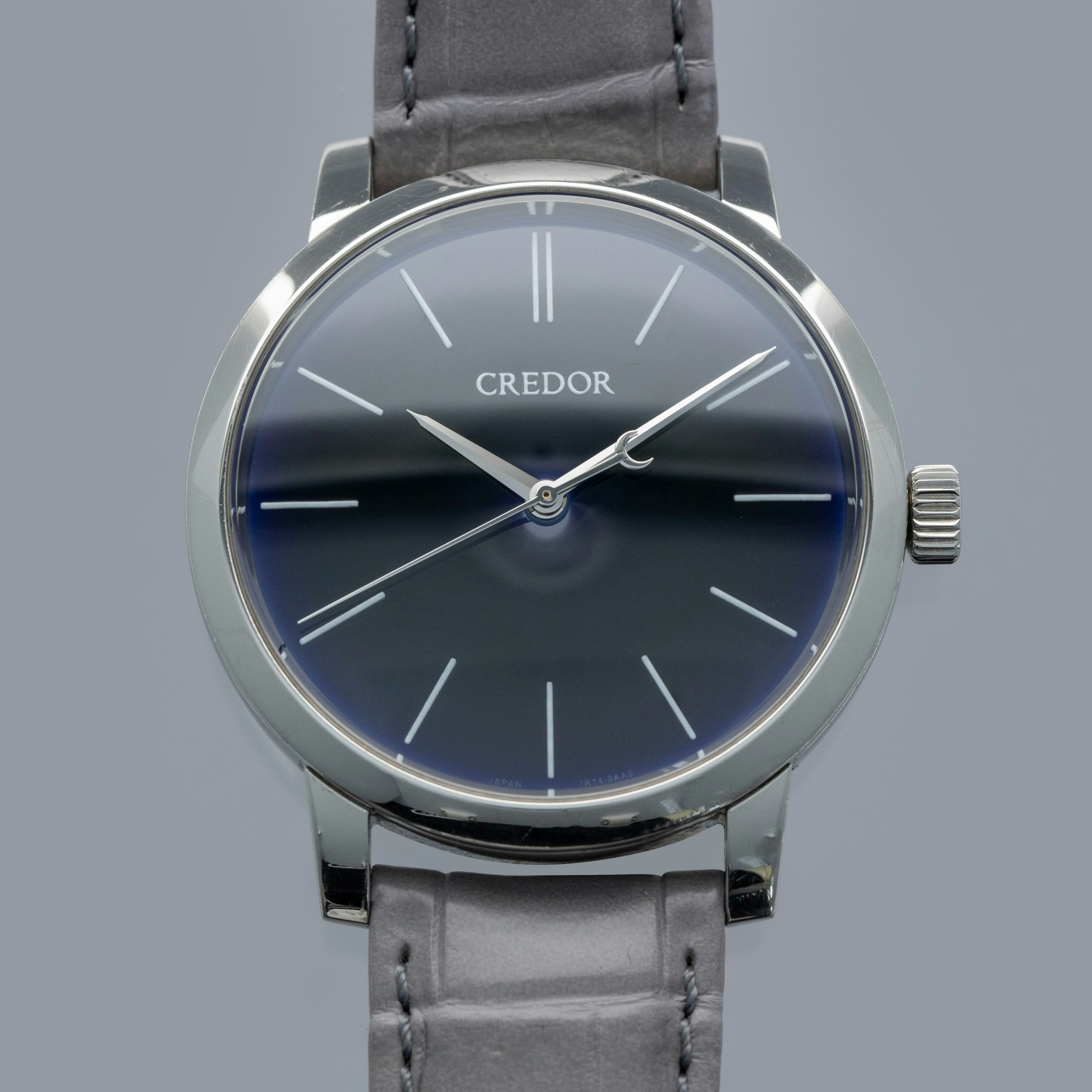 Thumbnail for CREDOR EICHI II GBLT997 RURI BLUE DIAL PLATINUM