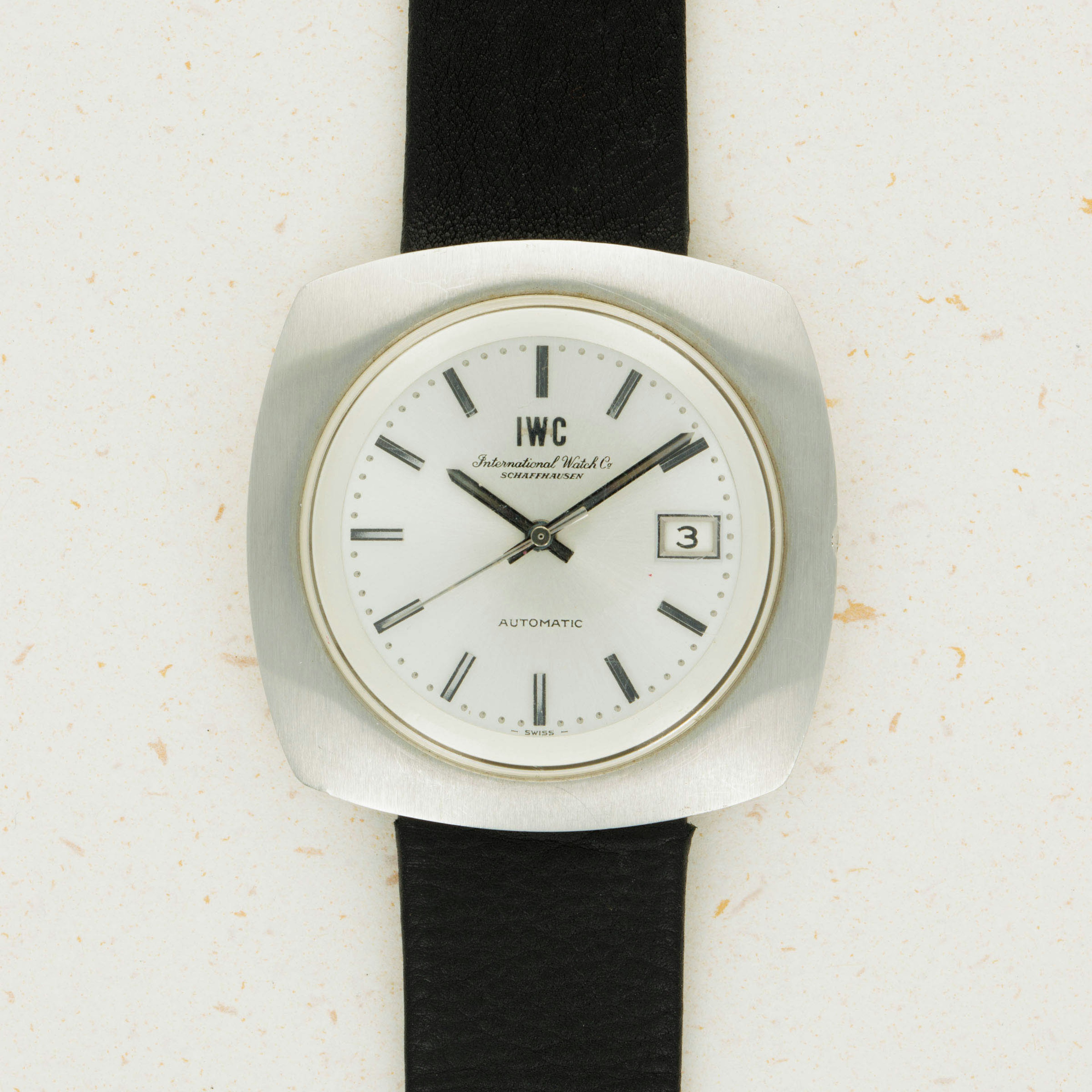 Thumbnail for IWC Vintage 825A Cushion Shaped Automatic Stainless Steel