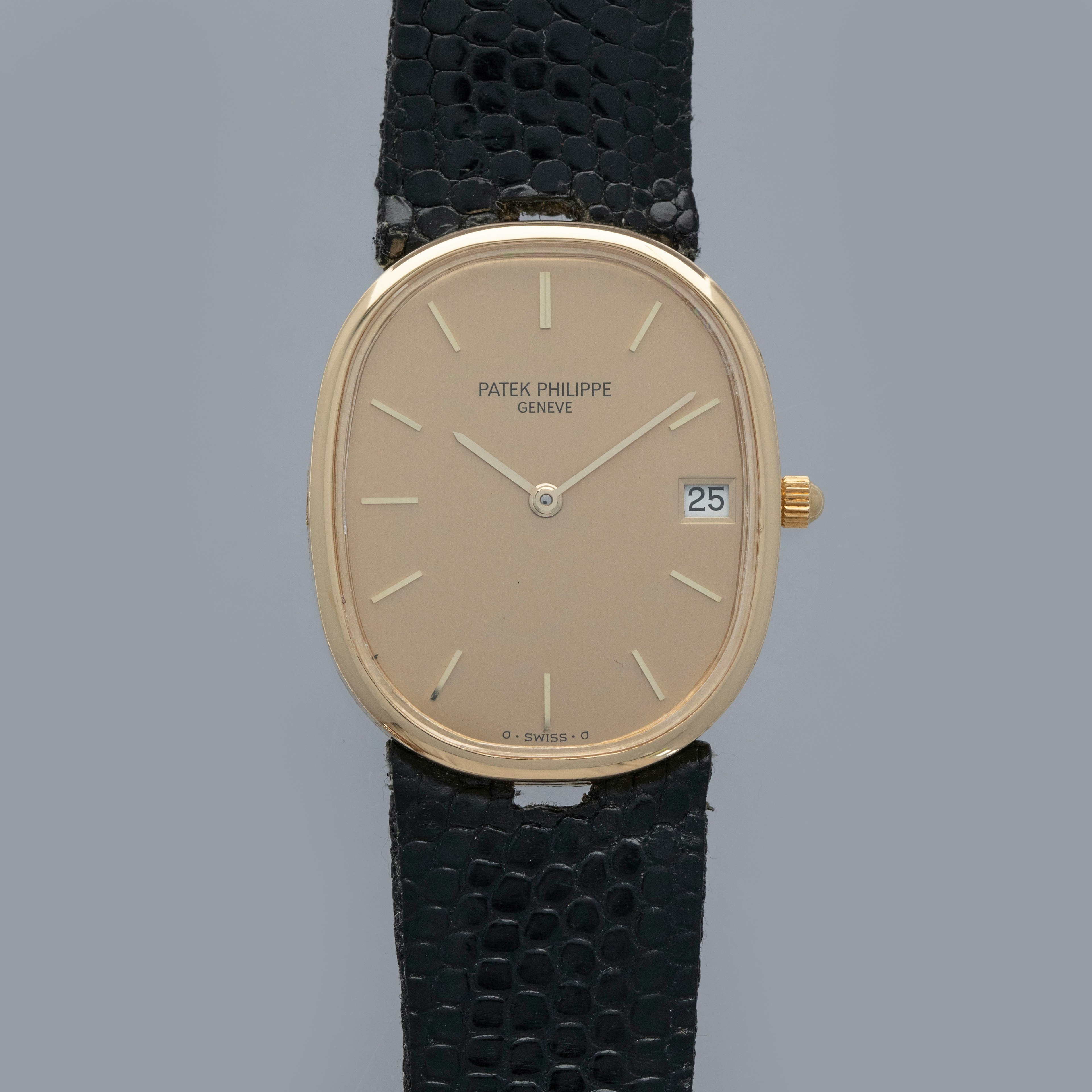 Thumbnail for Patek Philippe Ellipse 3788 Quartz Movement Champagne Dial 18k YG