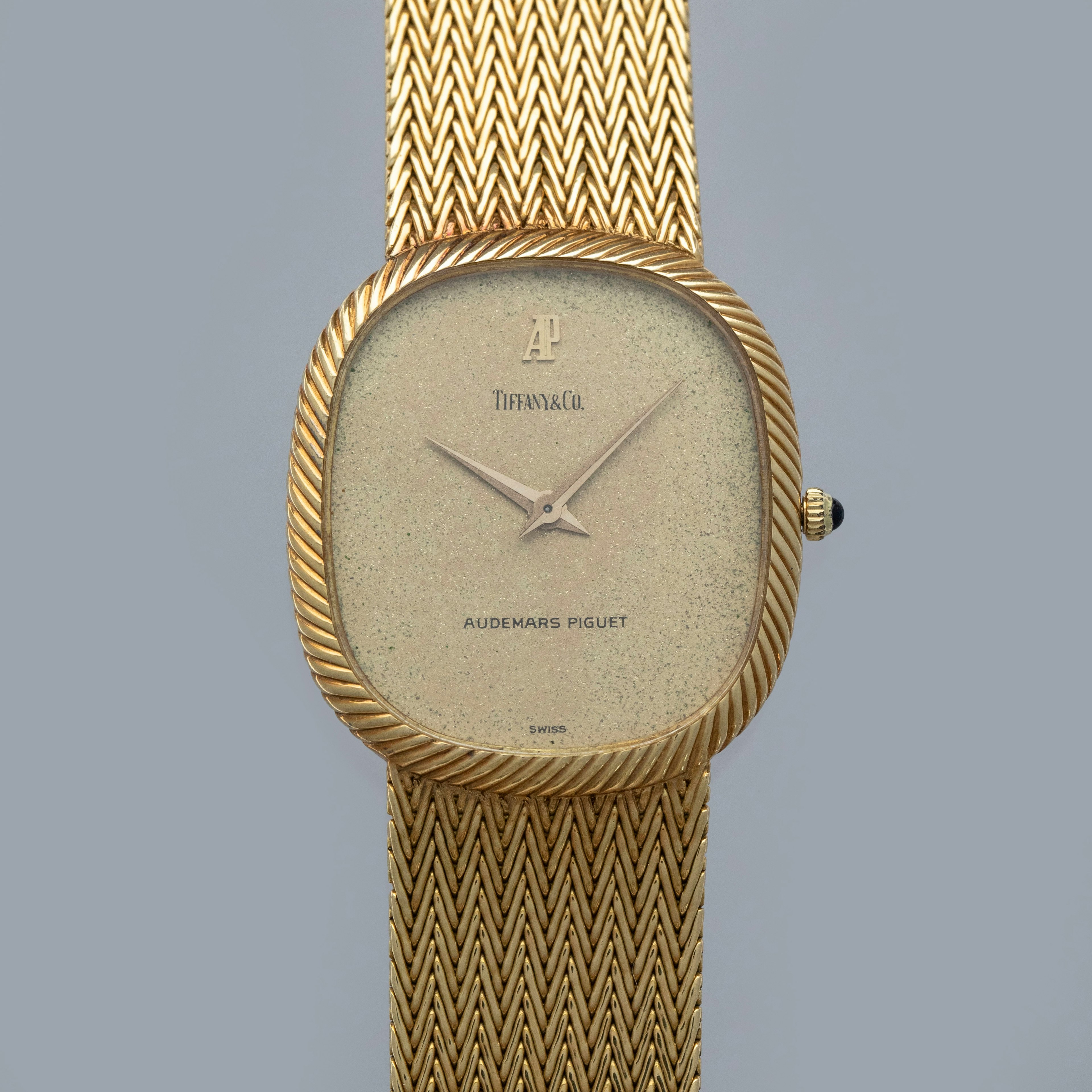 Thumbnail for Audemars Piguet Manual Wind 4108 Integrated Bracelet 18k Retailed by Tiffany & Co. 