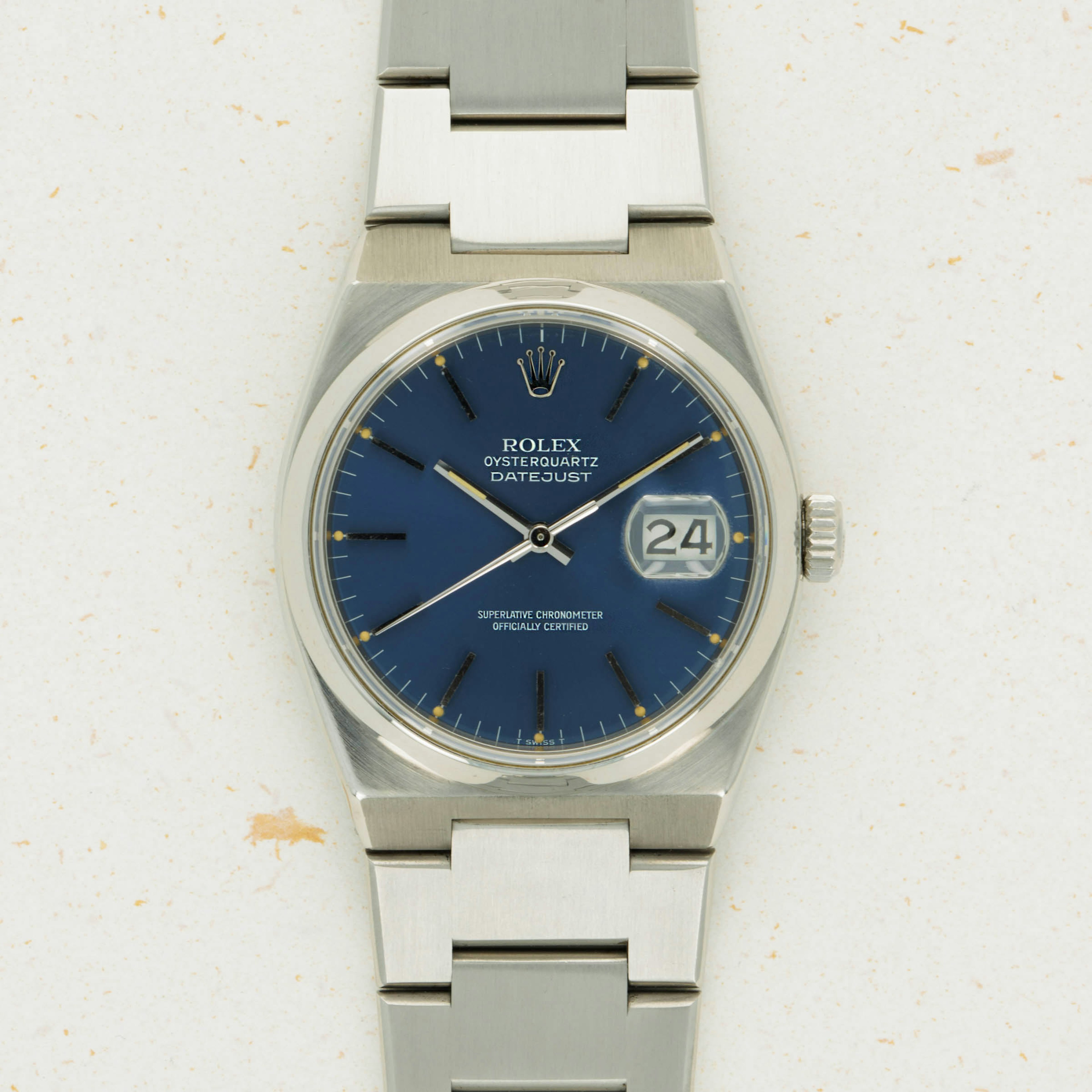 Thumbnail for Rolex Oysterquartz 17000 Blue Dial