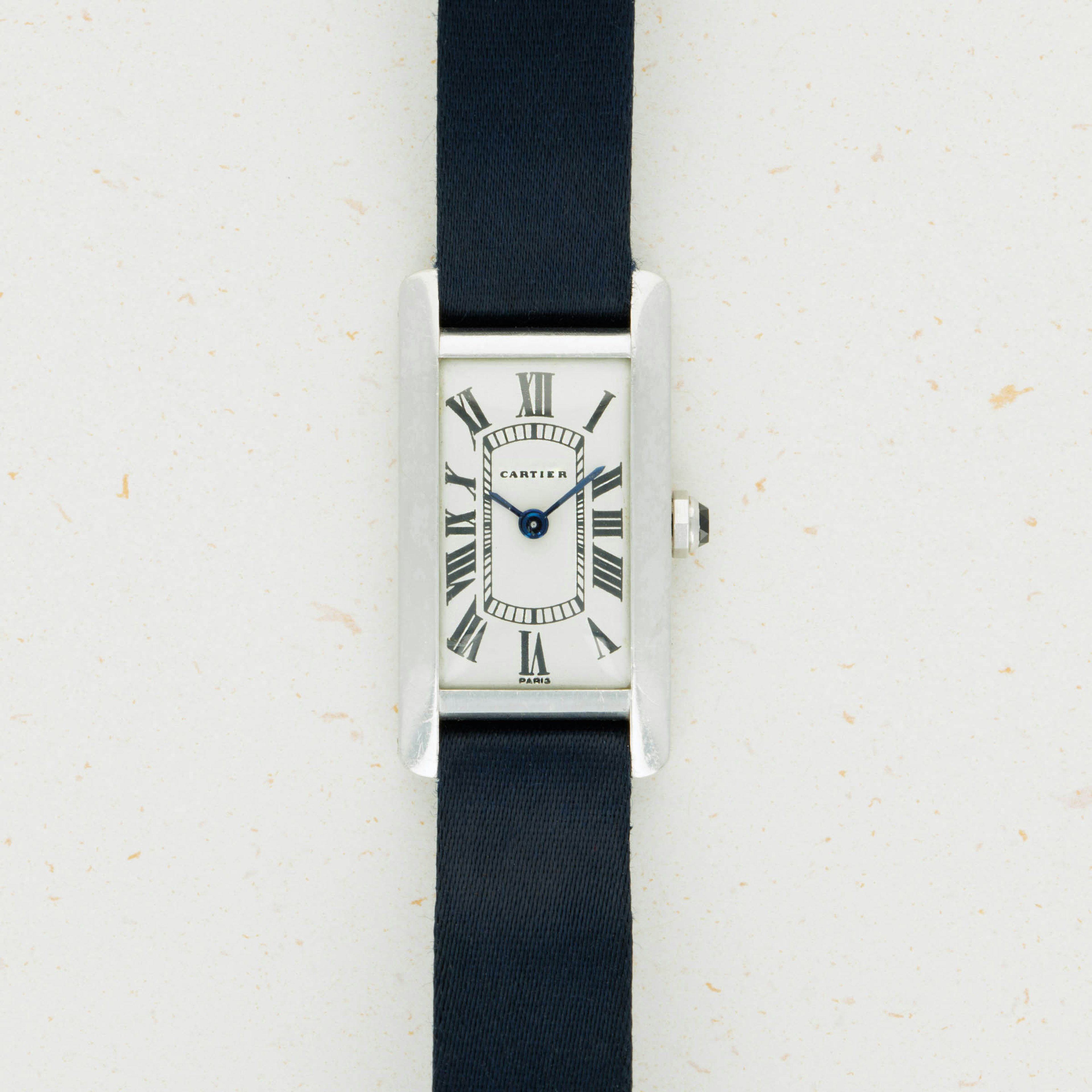 Thumbnail for Cartier Paris Tank Cintree Platinum 1960s