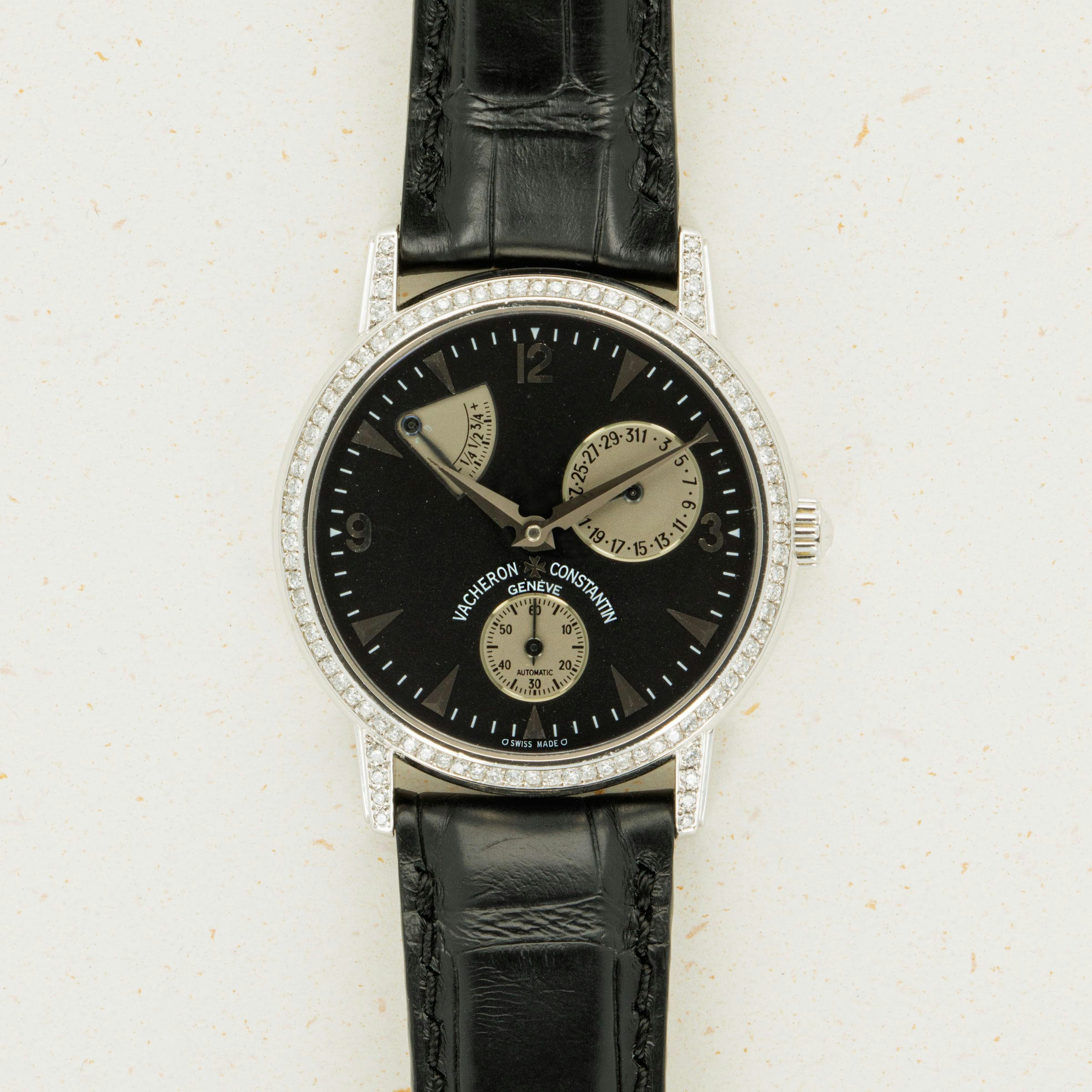 Thumbnail for Vacheron Constantin Patrimony Power Reserve 47200 18k WG Diamonds