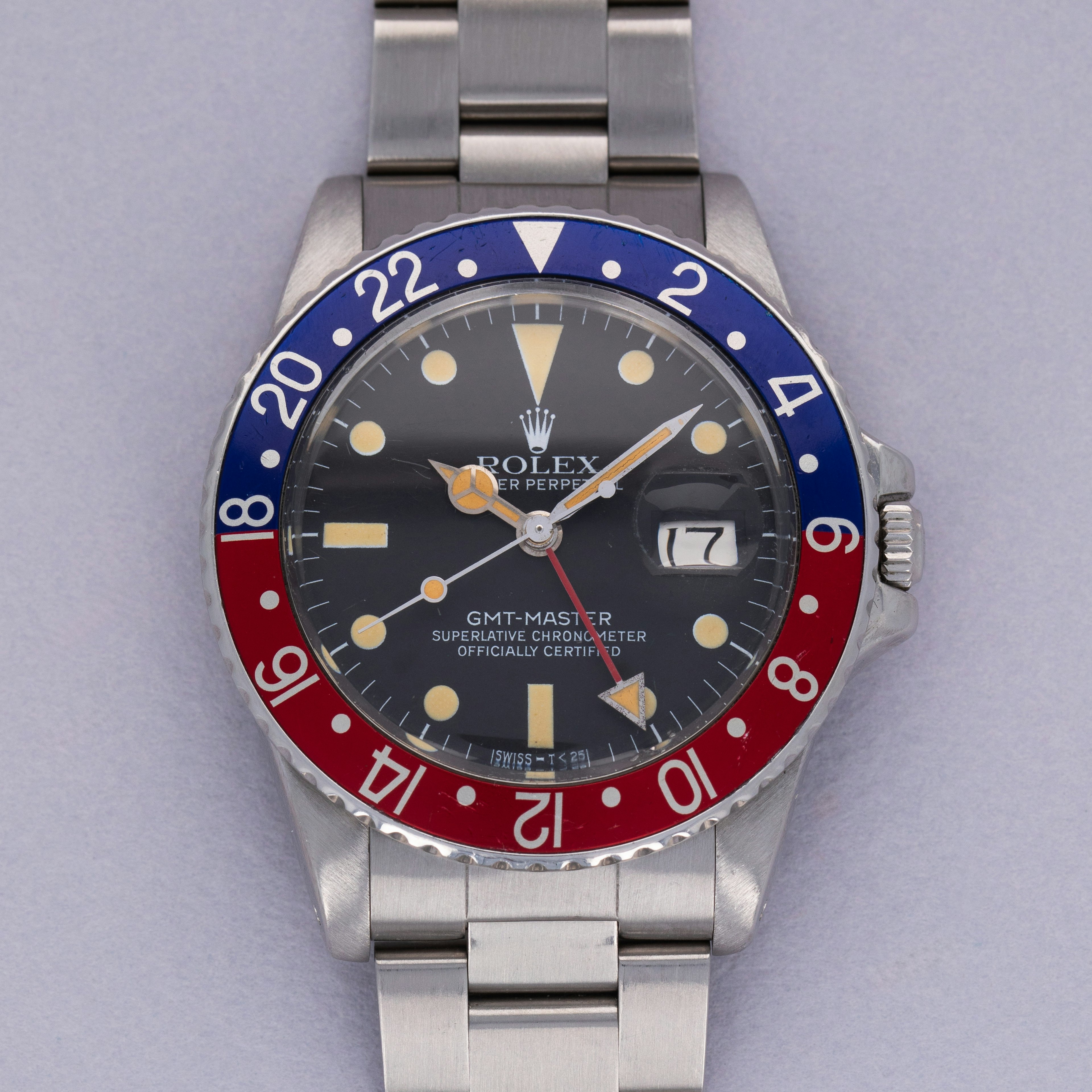 Thumbnail for Rolex GMT Master 16750 Matte Dial