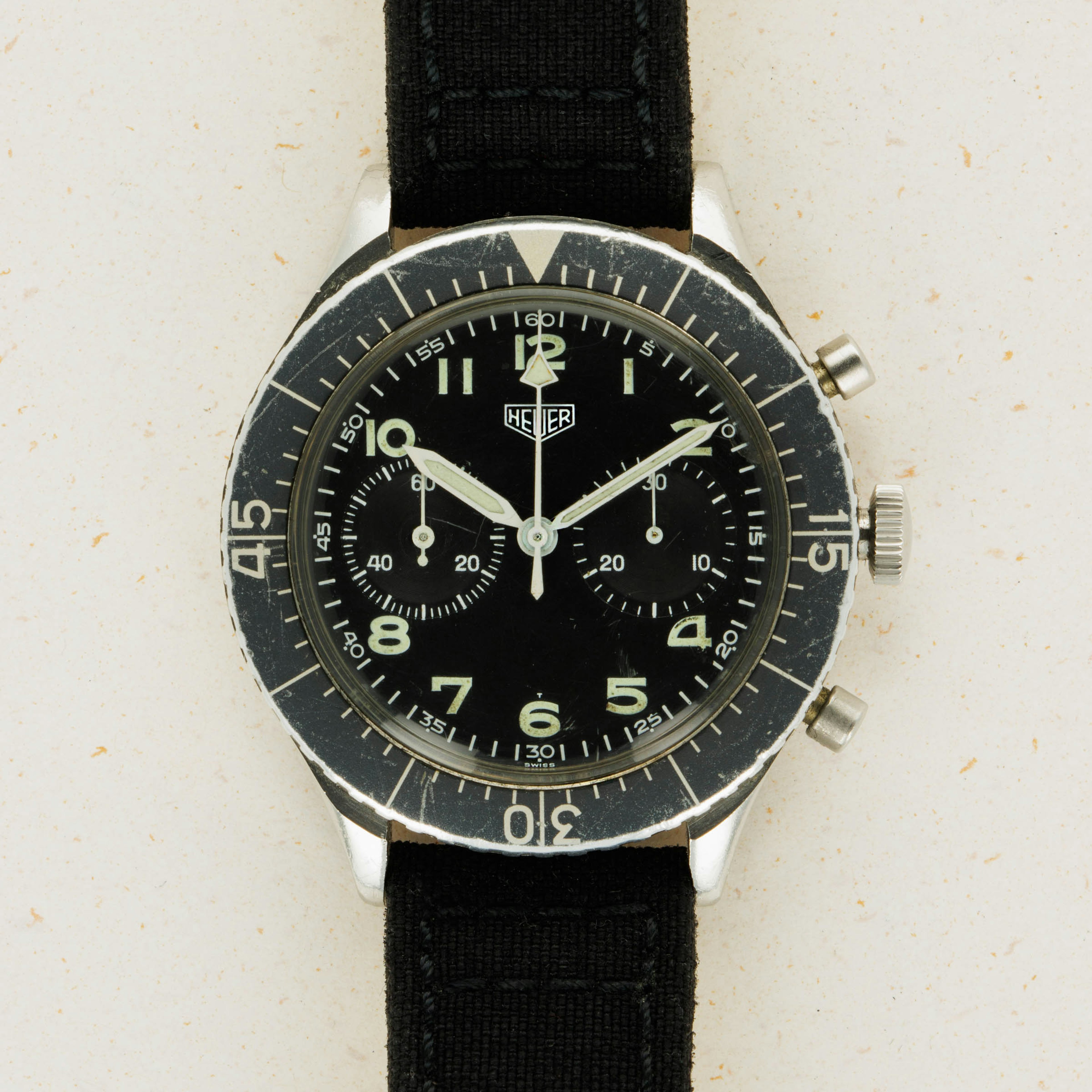 Thumbnail for Heuer Bundeswehr Chronograph 1550SG