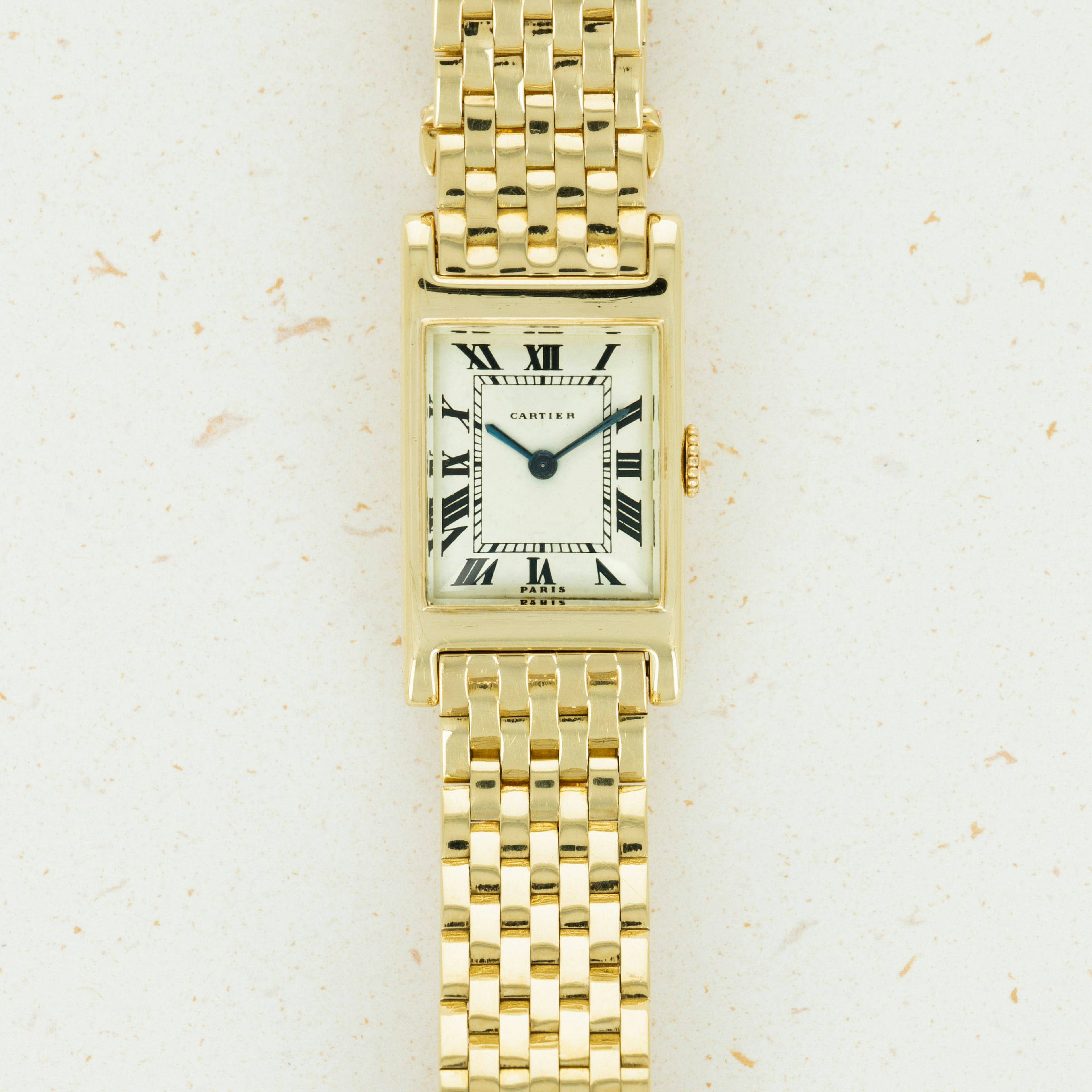 Thumbnail for Cartier Tank 'Bec d' Aigle' 18k Yellow Gold