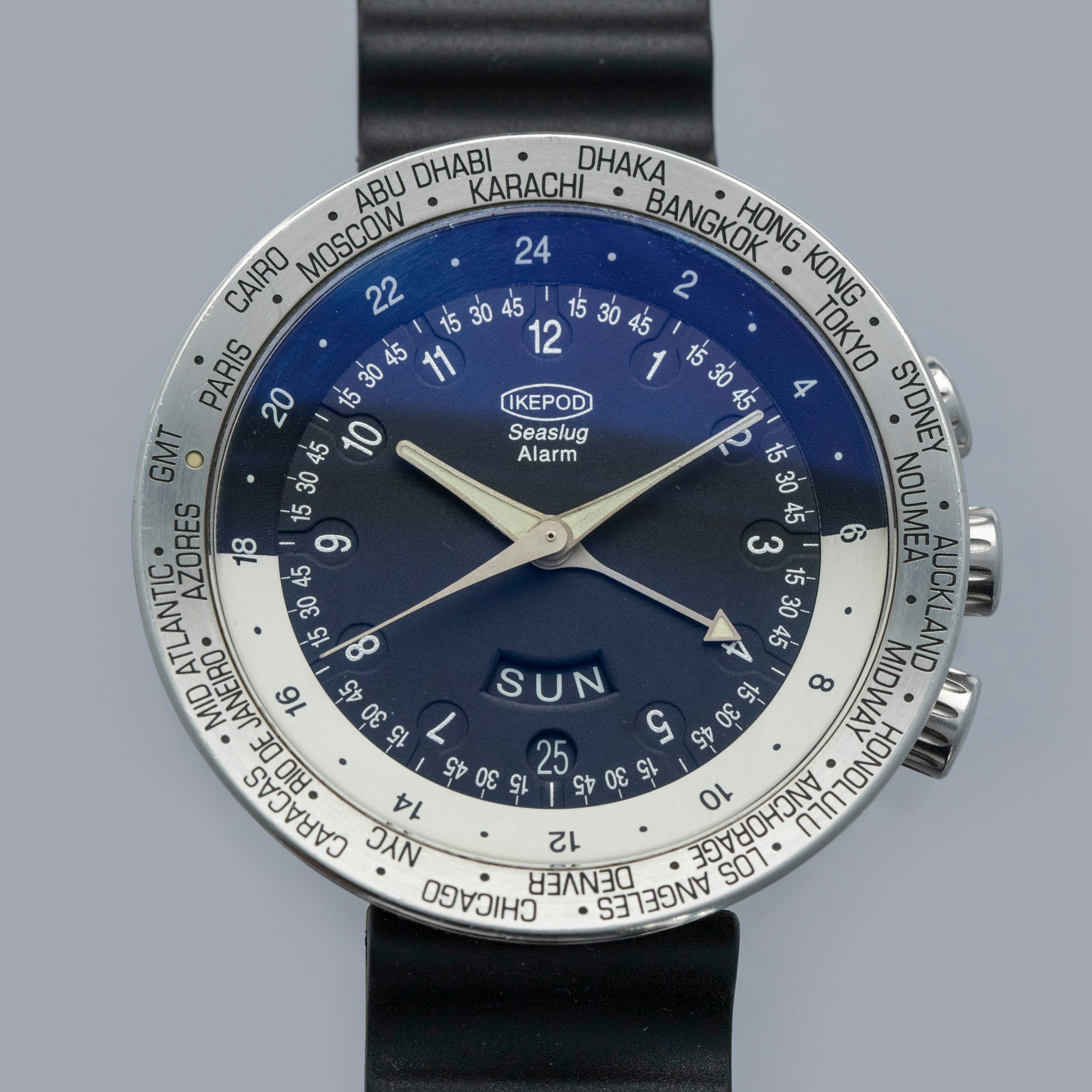 Thumbnail for Ikepod Seaslug World Time Alarm Ref. SA01