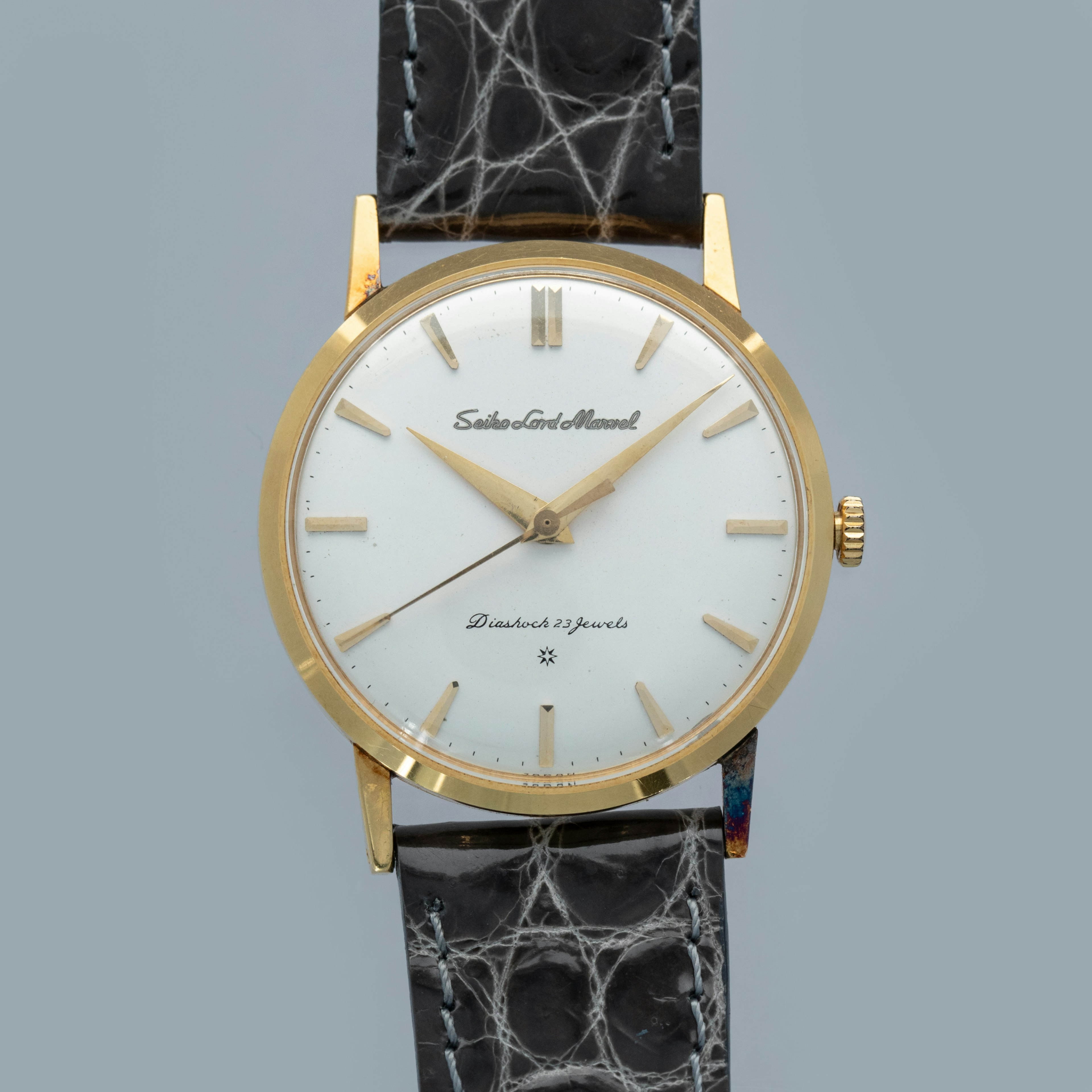 デ*イ様 [13183]セイコー Lord Marvel 18K YG 手巻き Seiko Lord Marvel 14036 18k YG | Auctions | Loupe This