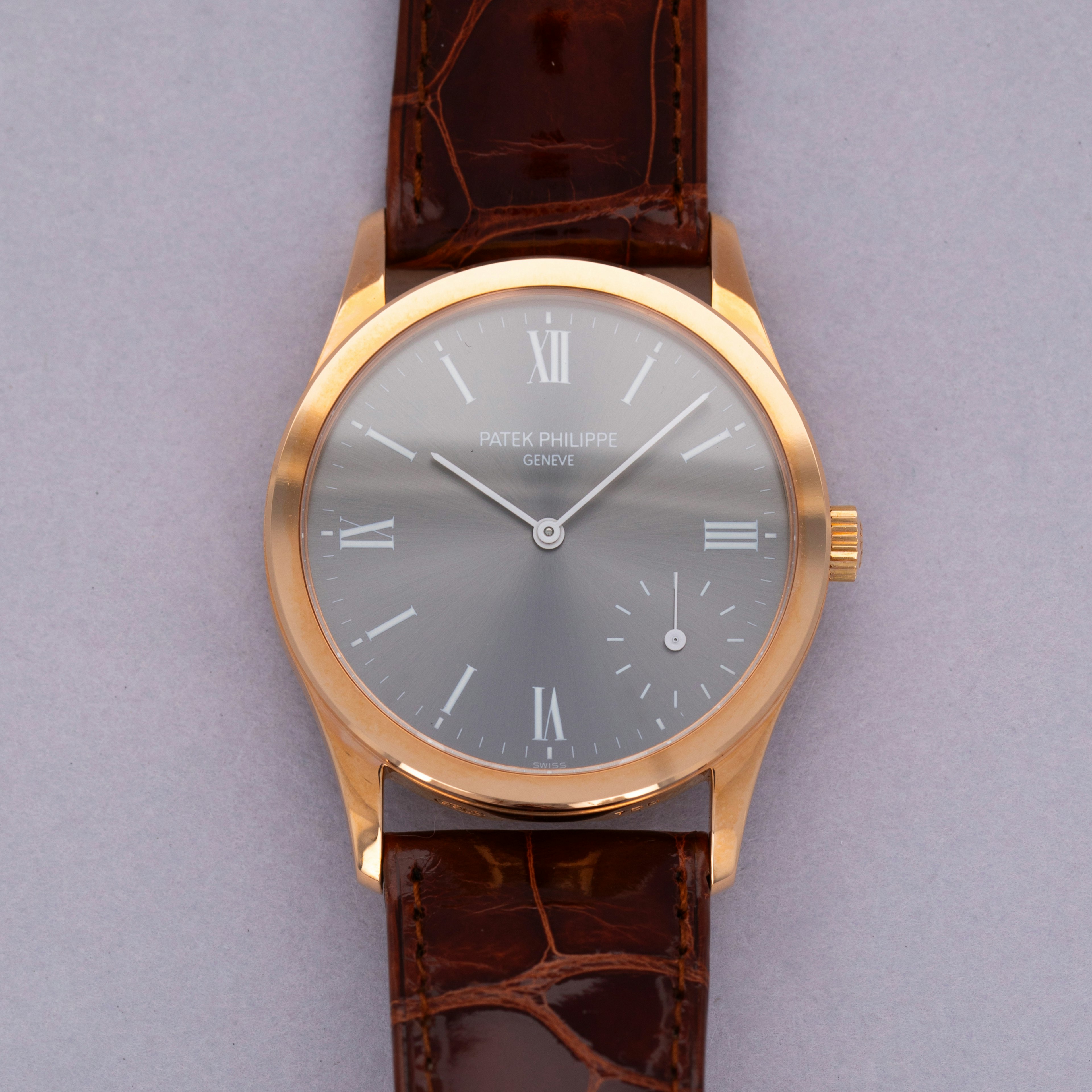 Thumbnail for Patek Philippe Calatrava 5026R-015 Millenium Edition Grey Dial 18k RG