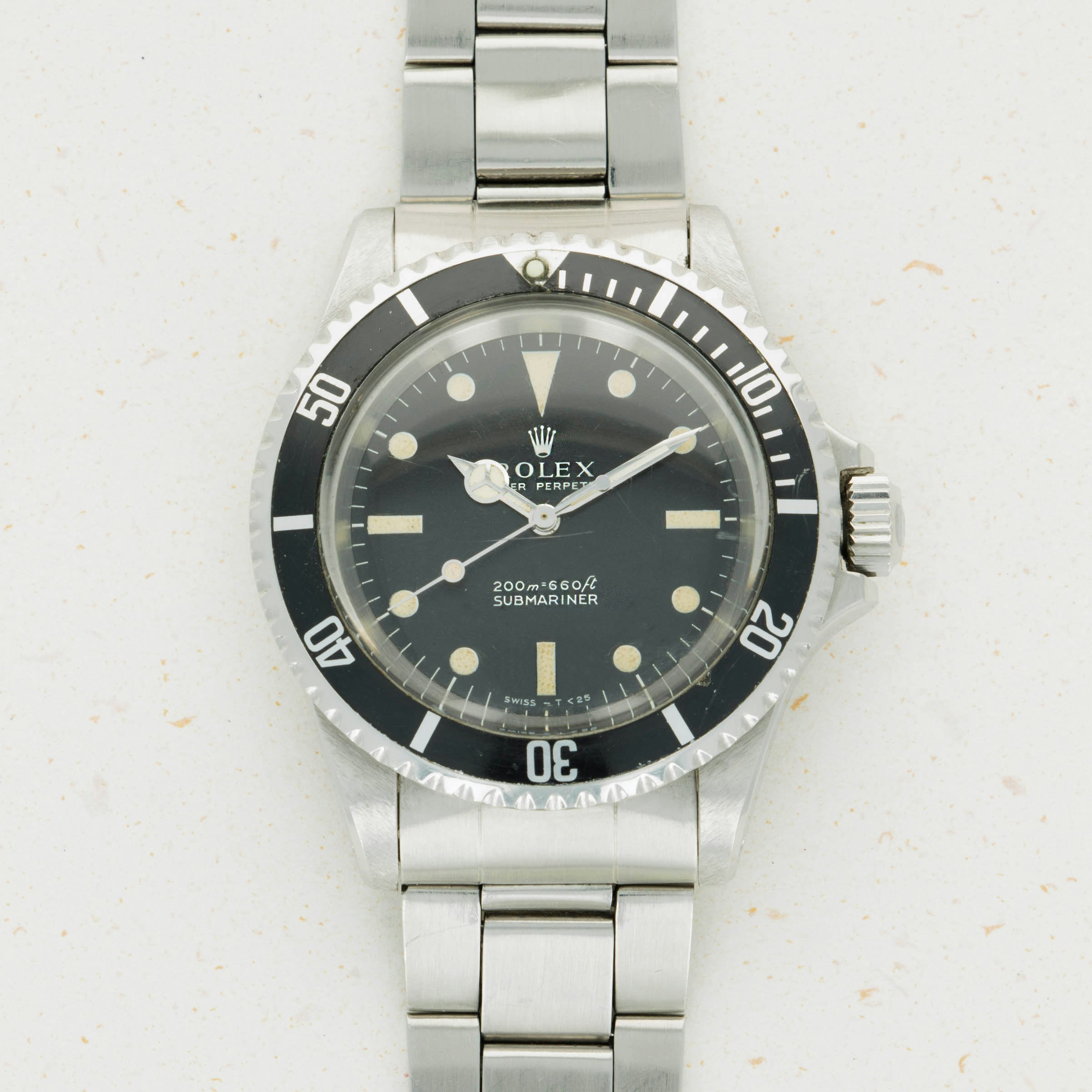 Thumbnail for Rolex Submariner 5513 Meters First Dial