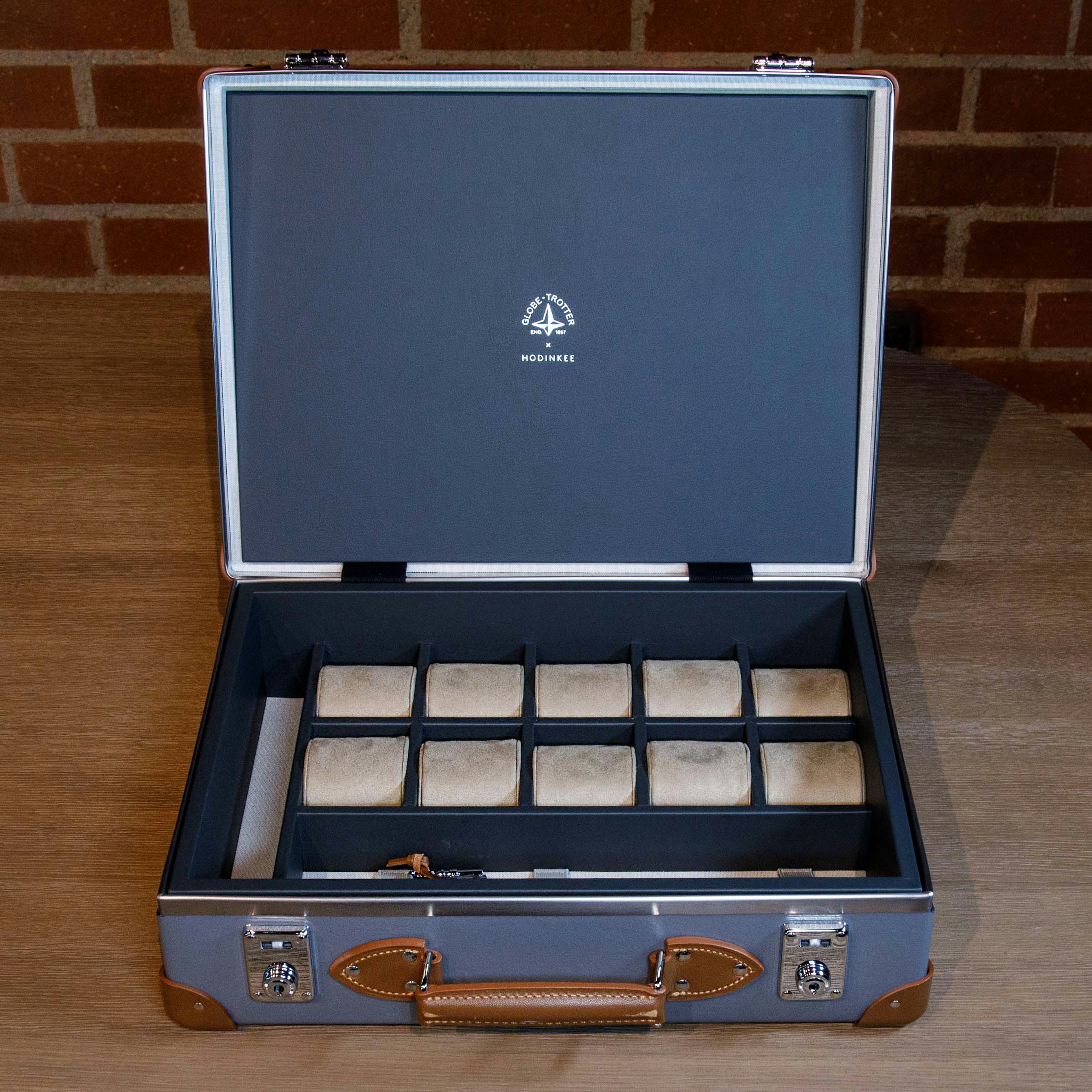 Thumbnail for Globe-Trotter x Hodinkee 10 Watch Limited Edition Attache