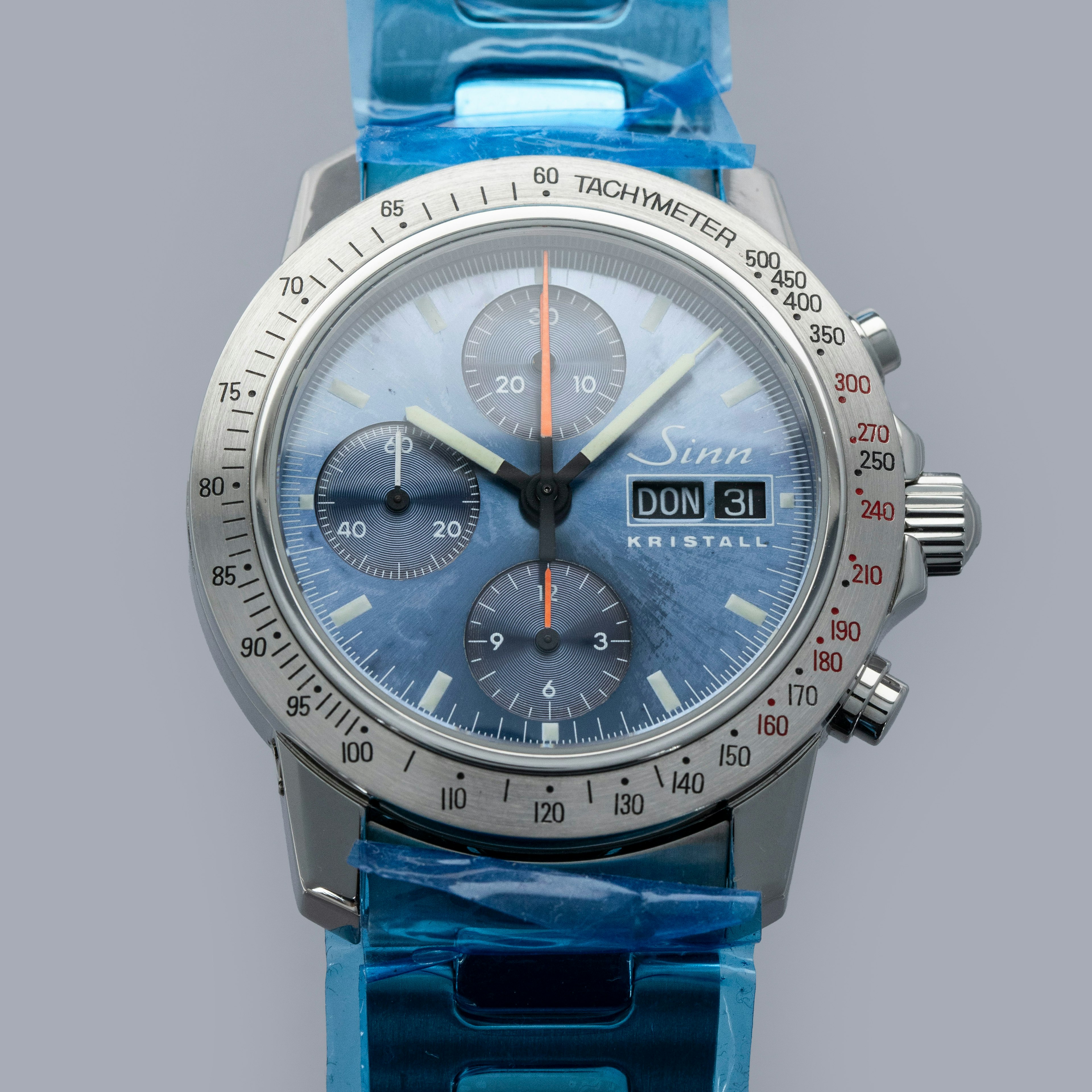 Thumbnail for Sinn Chronograph 303 Kristall for Fulda Steel