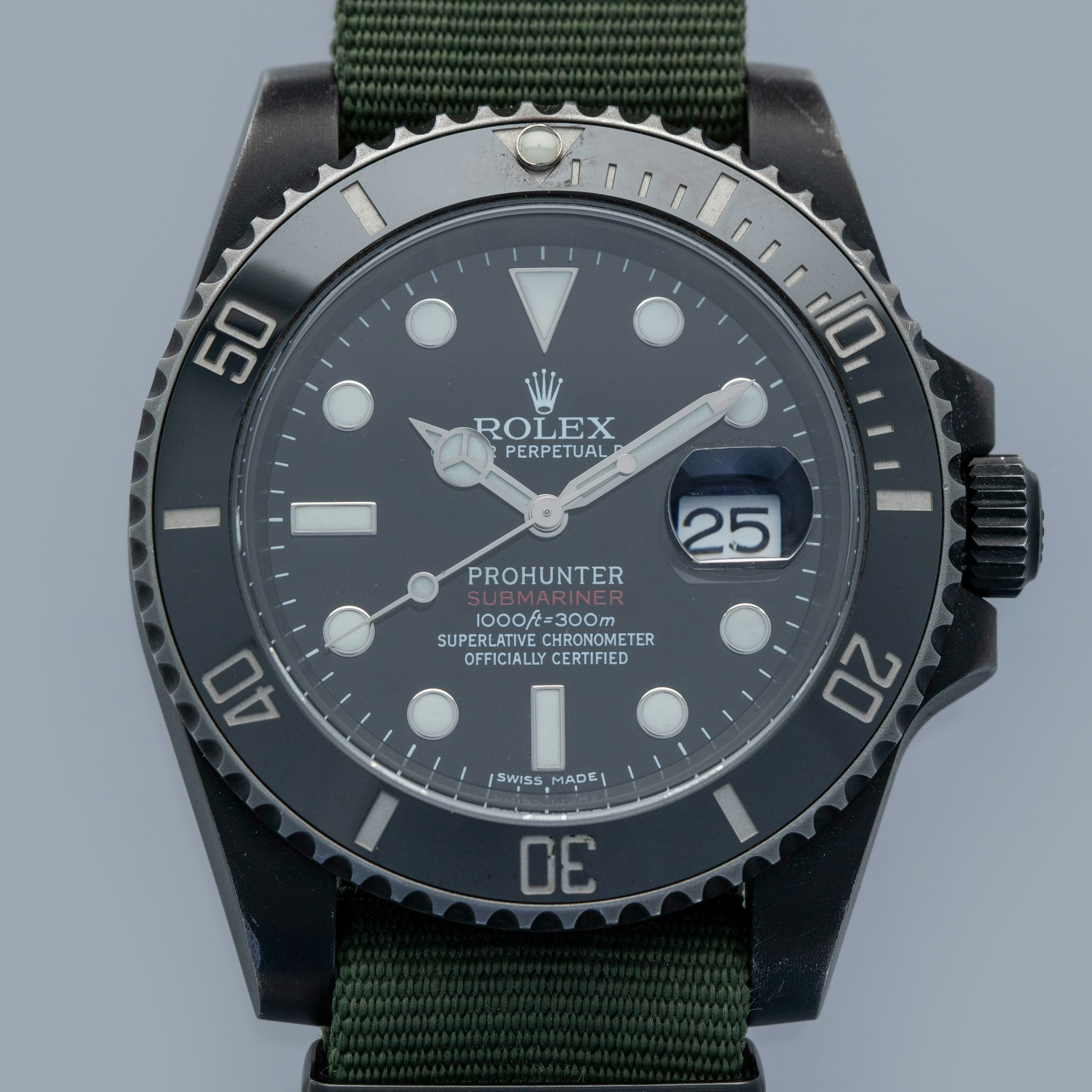 Thumbnail for Rolex Submariner Date 116610 Customized by Prohunter