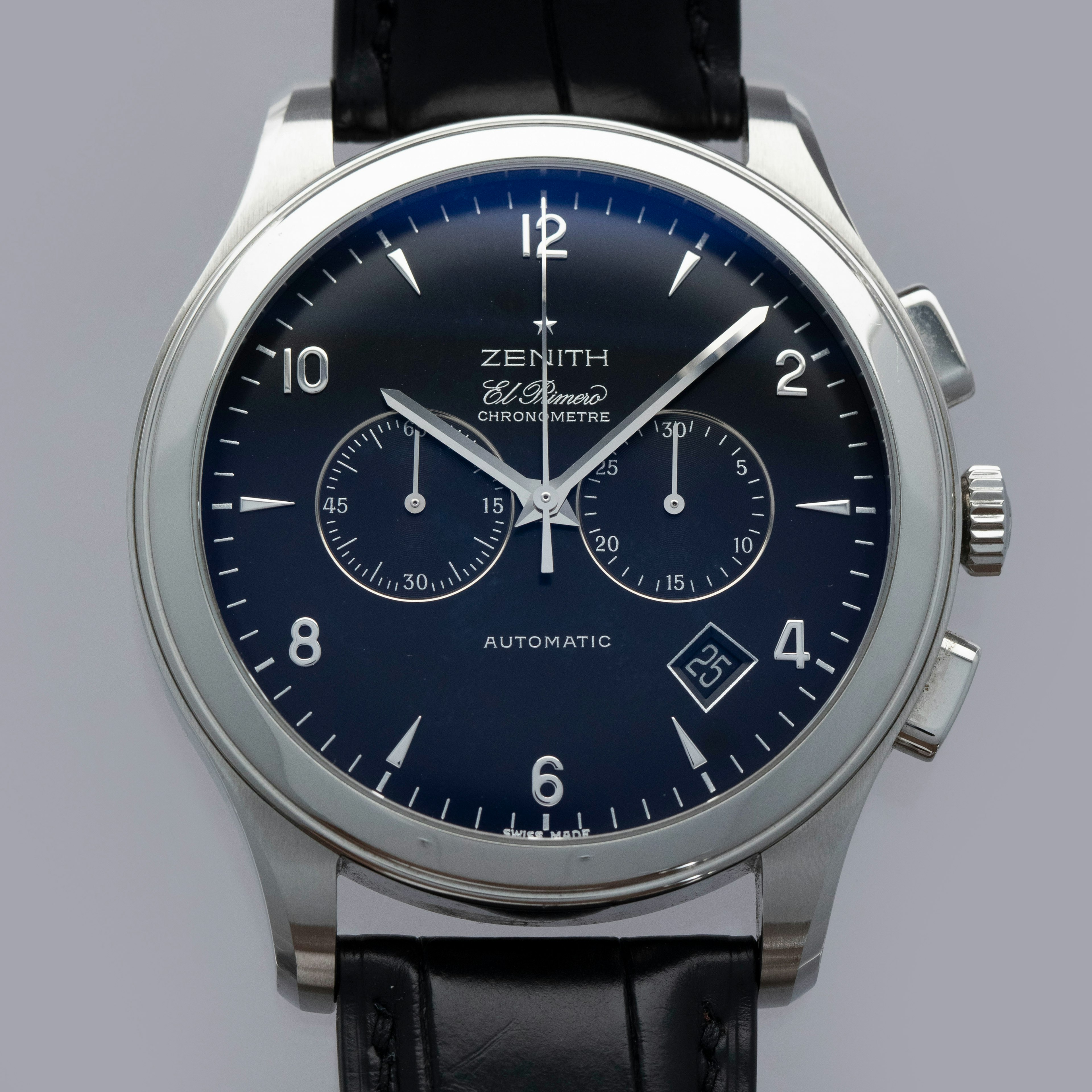 Thumbnail for Zenith Grande Class El Primero 03.0520.4002 Black Dial