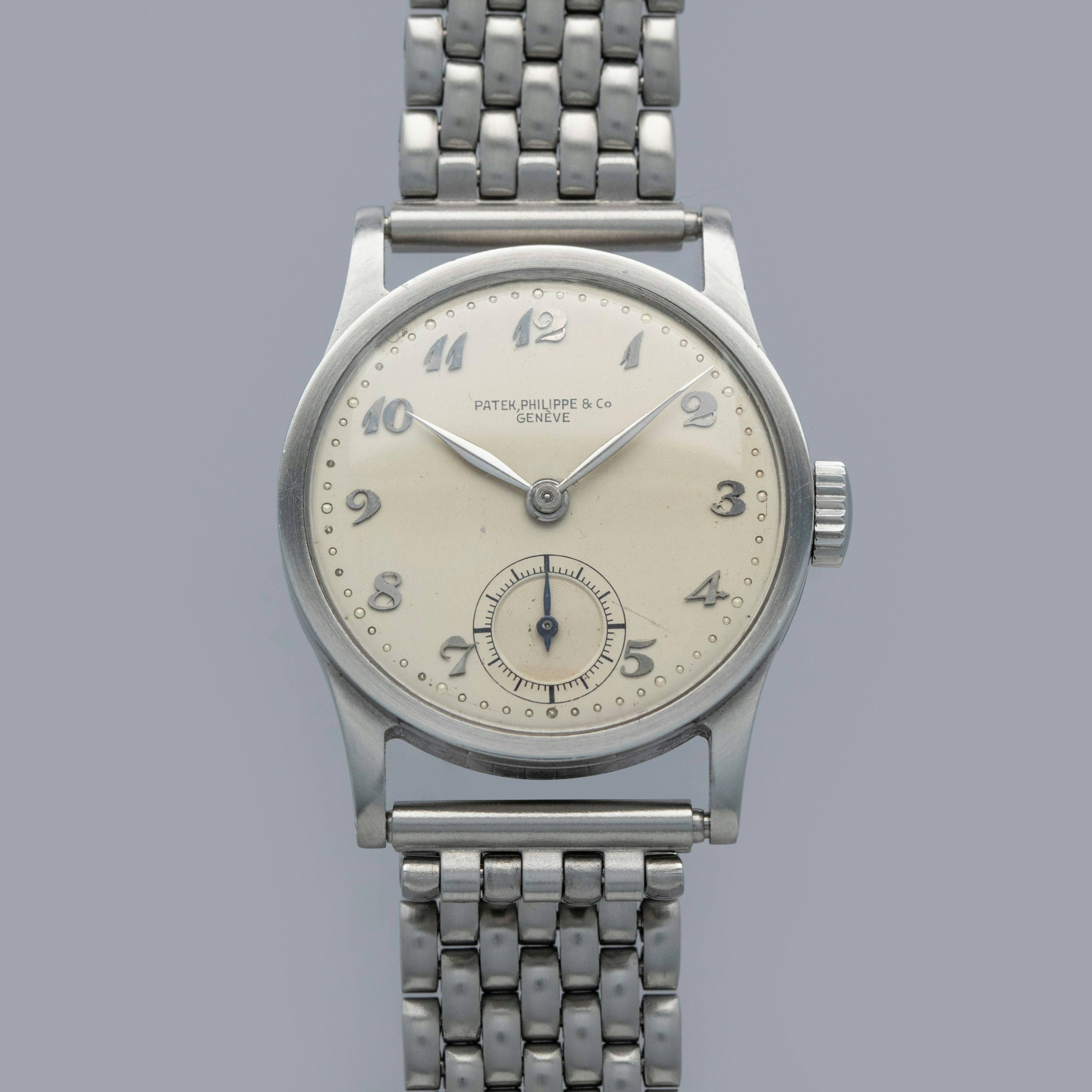 Thumbnail for Patek Philippe Calatrava 96 Breguet Dial Stainless Steel with Extract of the Archives (Confirmed Dial)