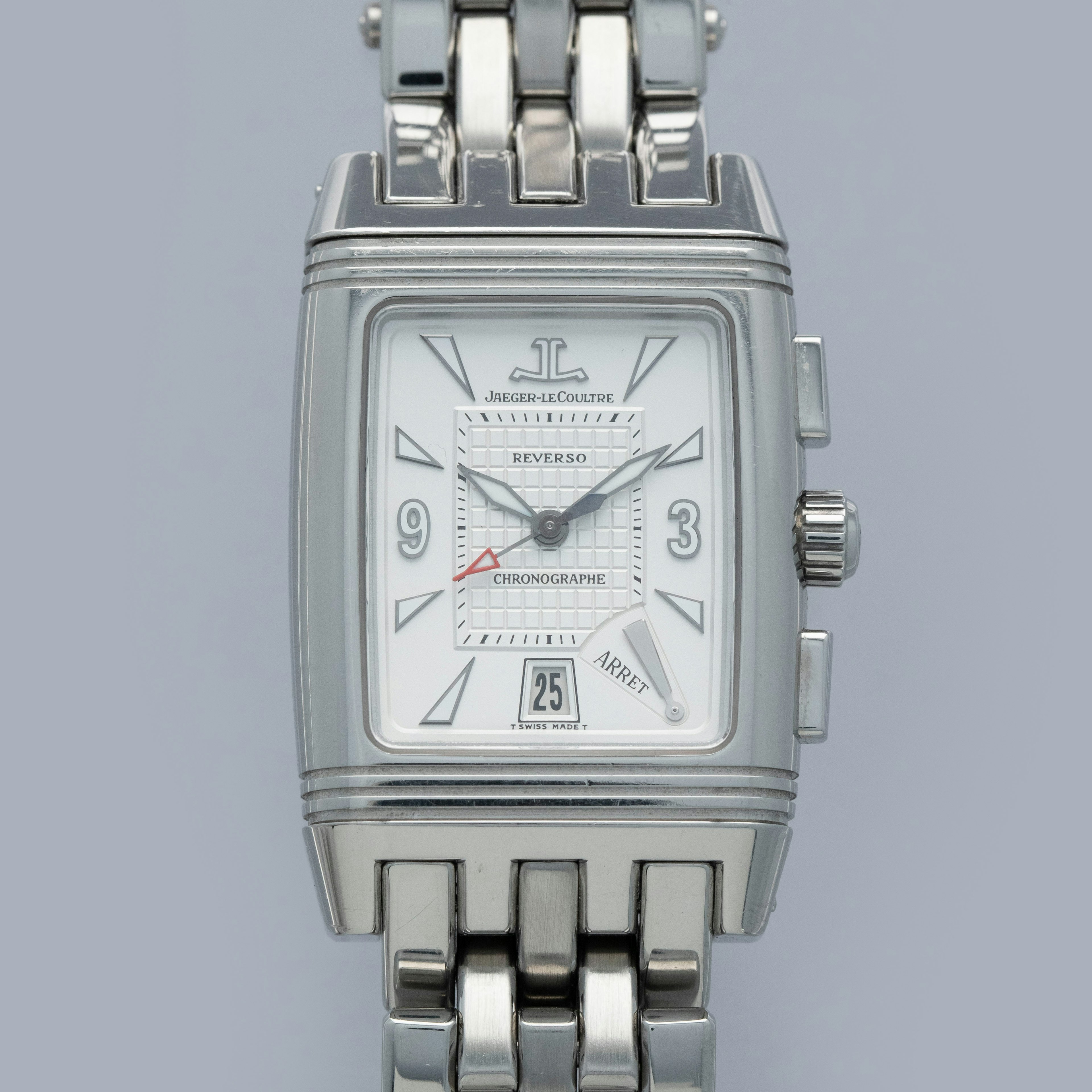 Thumbnail for Jaeger-LeCoultre Reverso Gran Sport Chronograph 295.8.59 Stainless Steel