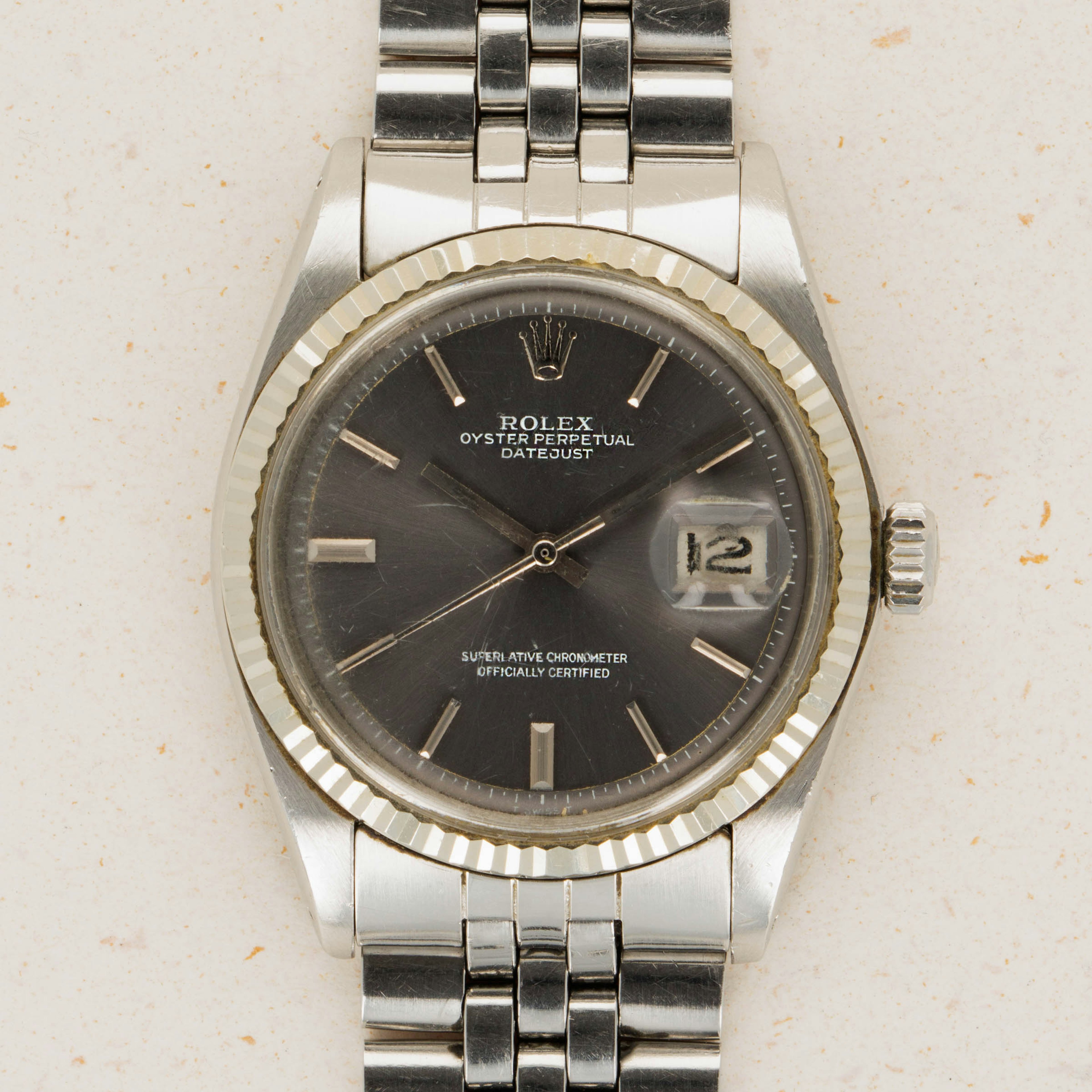 Thumbnail for Rolex Datejust 1601 Slate Dial Non-Luminous