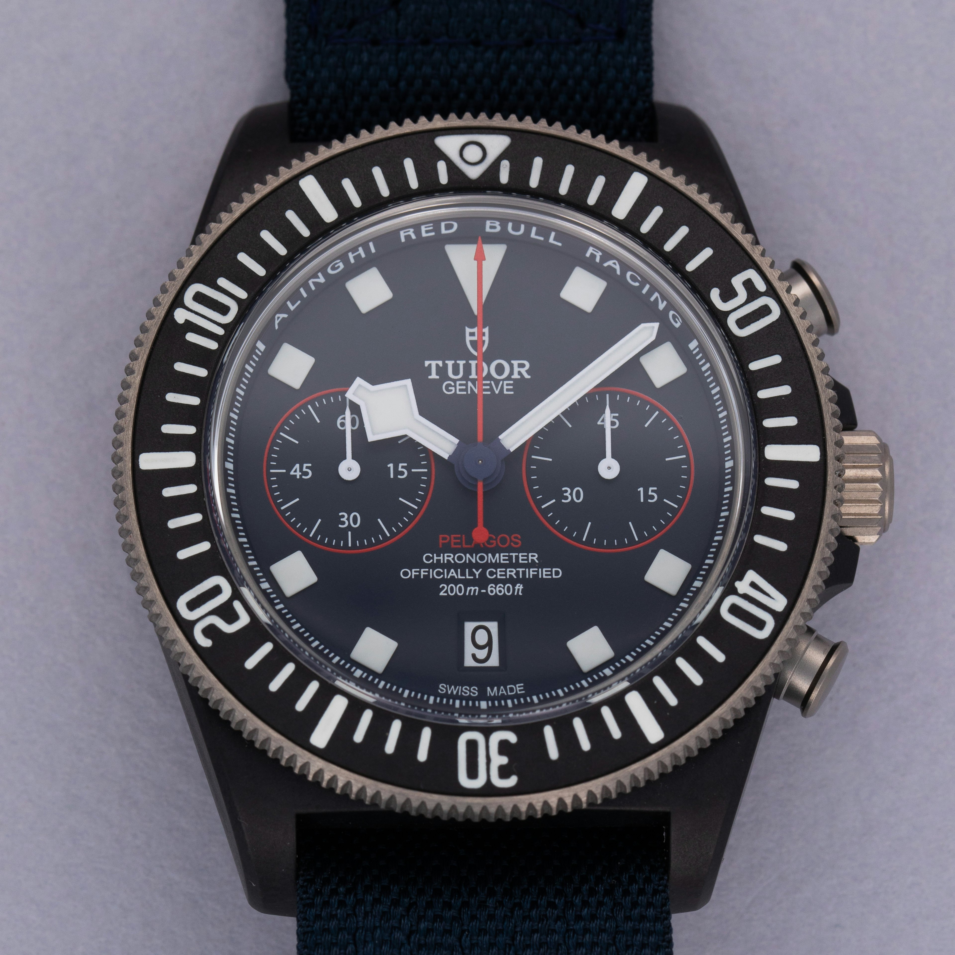 Thumbnail for Tudor Pelagos FXD Chronograph 25807KN-0001  Alinghi Redbull Racing