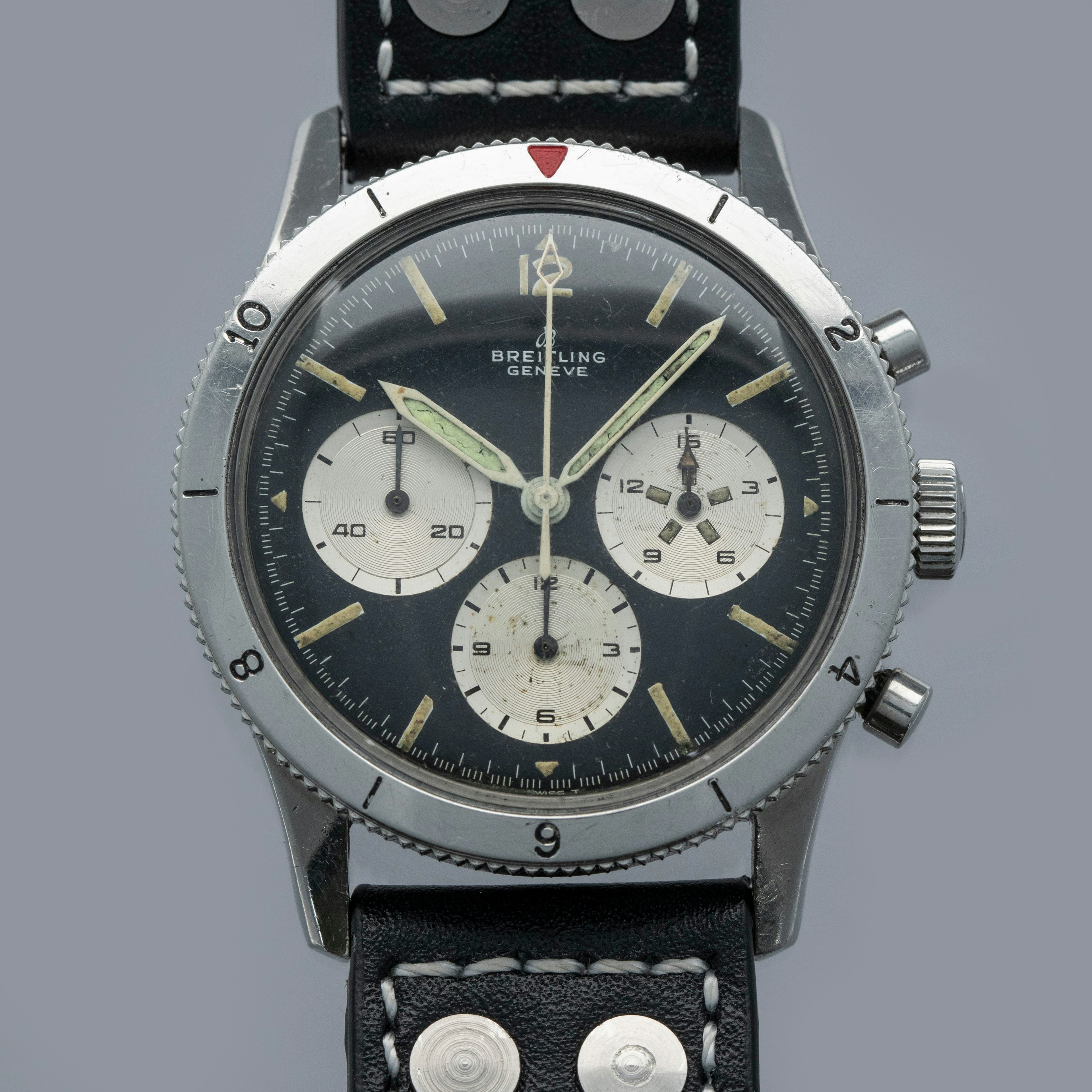 Thumbnail for Breitling AVI Co-Pilot 765 Reverse Panda Dial
