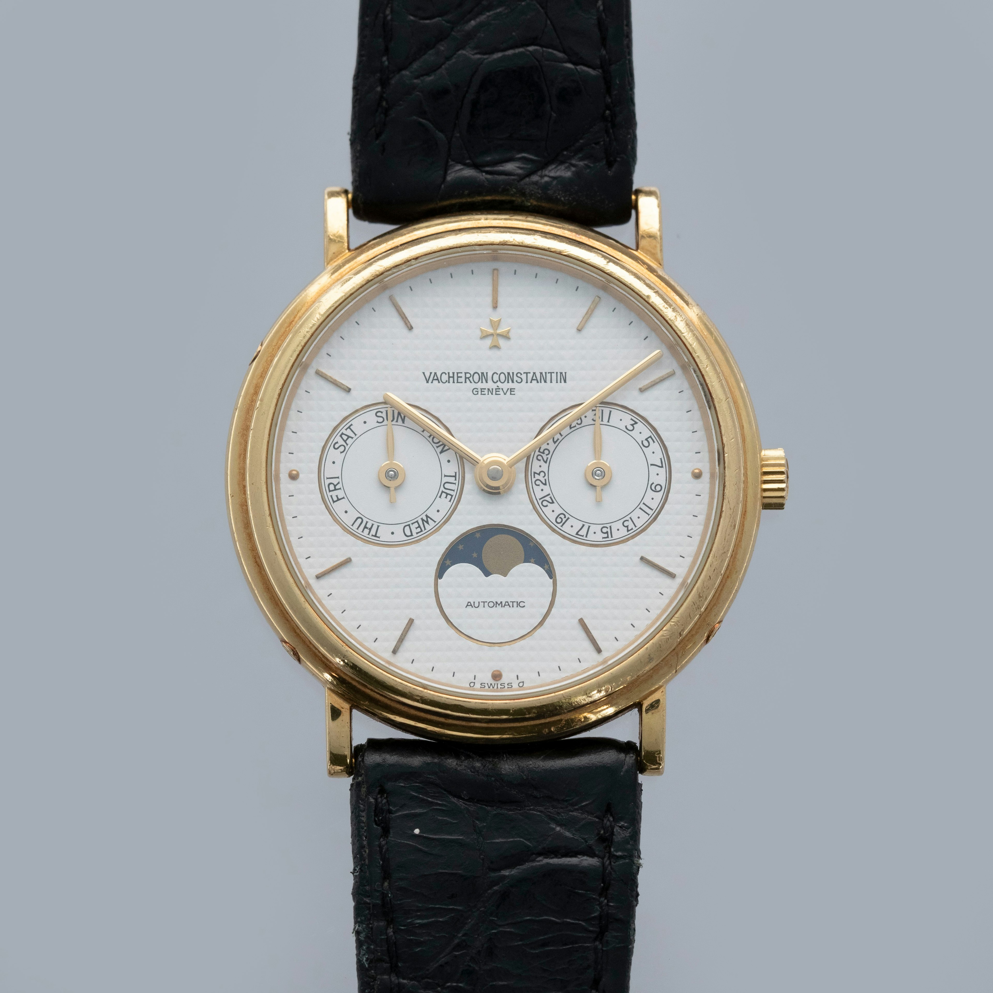 Thumbnail for Vacheron Constantin Patrimony 47009 Day-Date Moonphase 18k YG