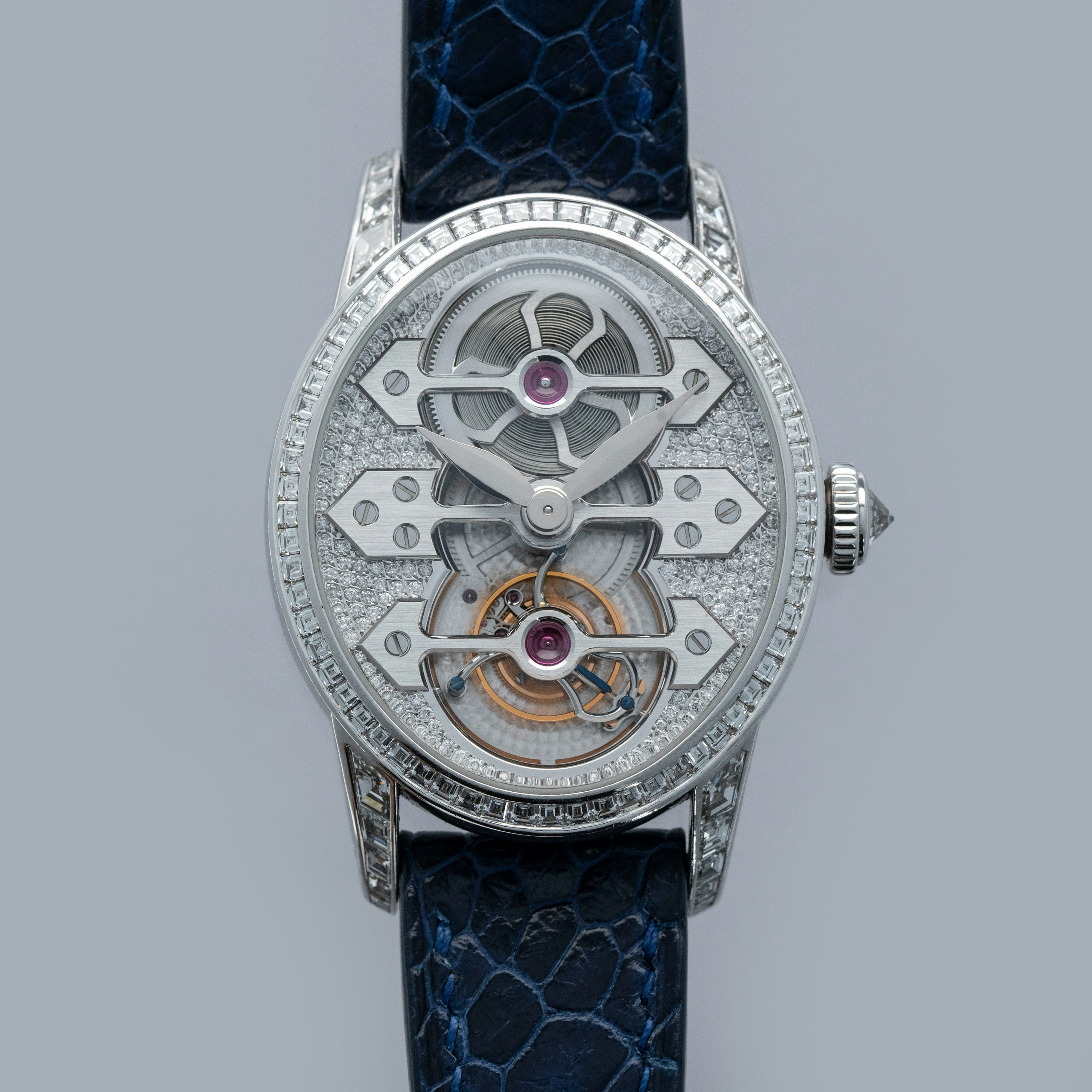 Thumbnail for Girard-Perregaux Cat's Eye Tourbillon 99495 Baguette Diamond Case 18k WG