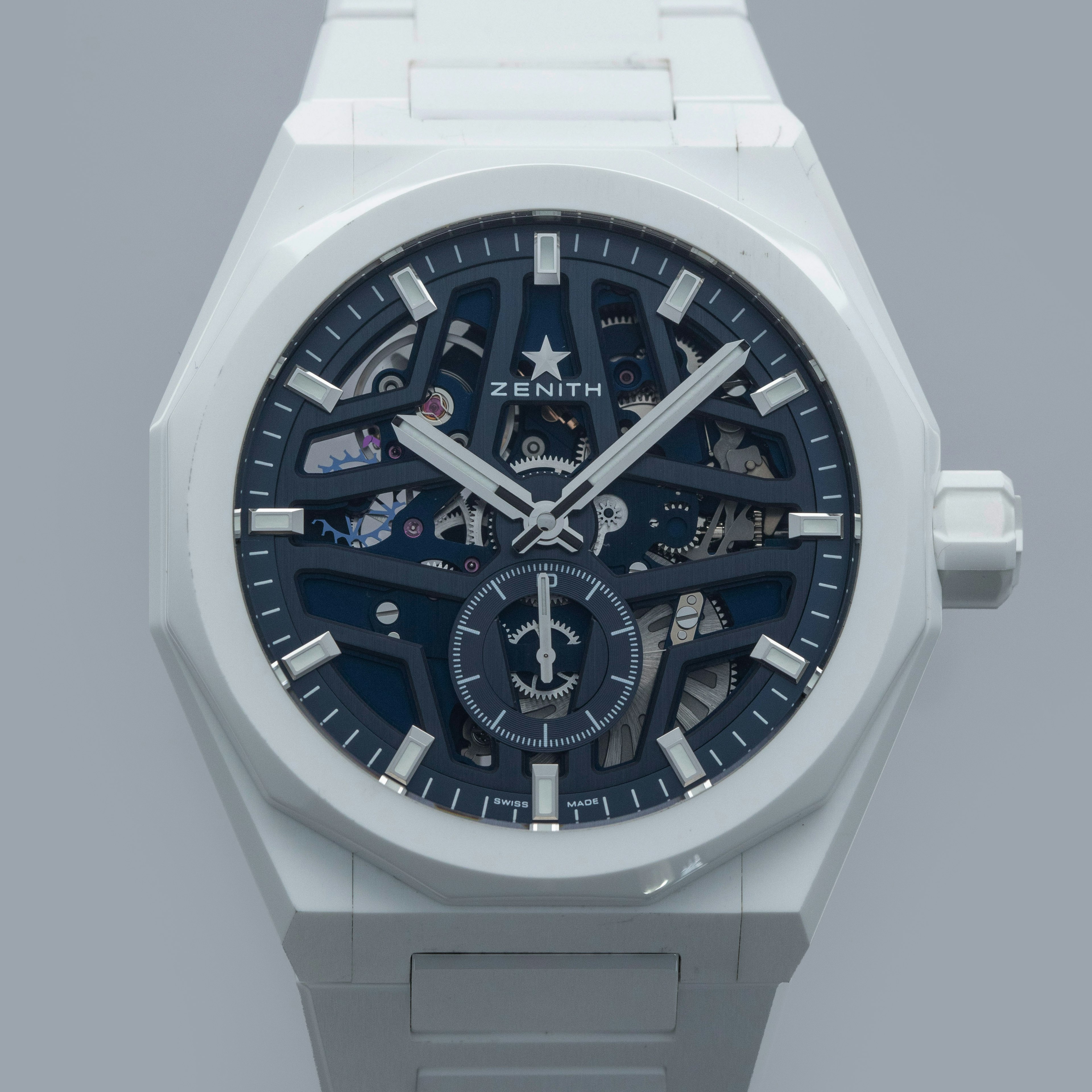 Thumbnail for Zenith Defy Skyline Skeleton 49.9301.3620/79.1001 White Ceramic