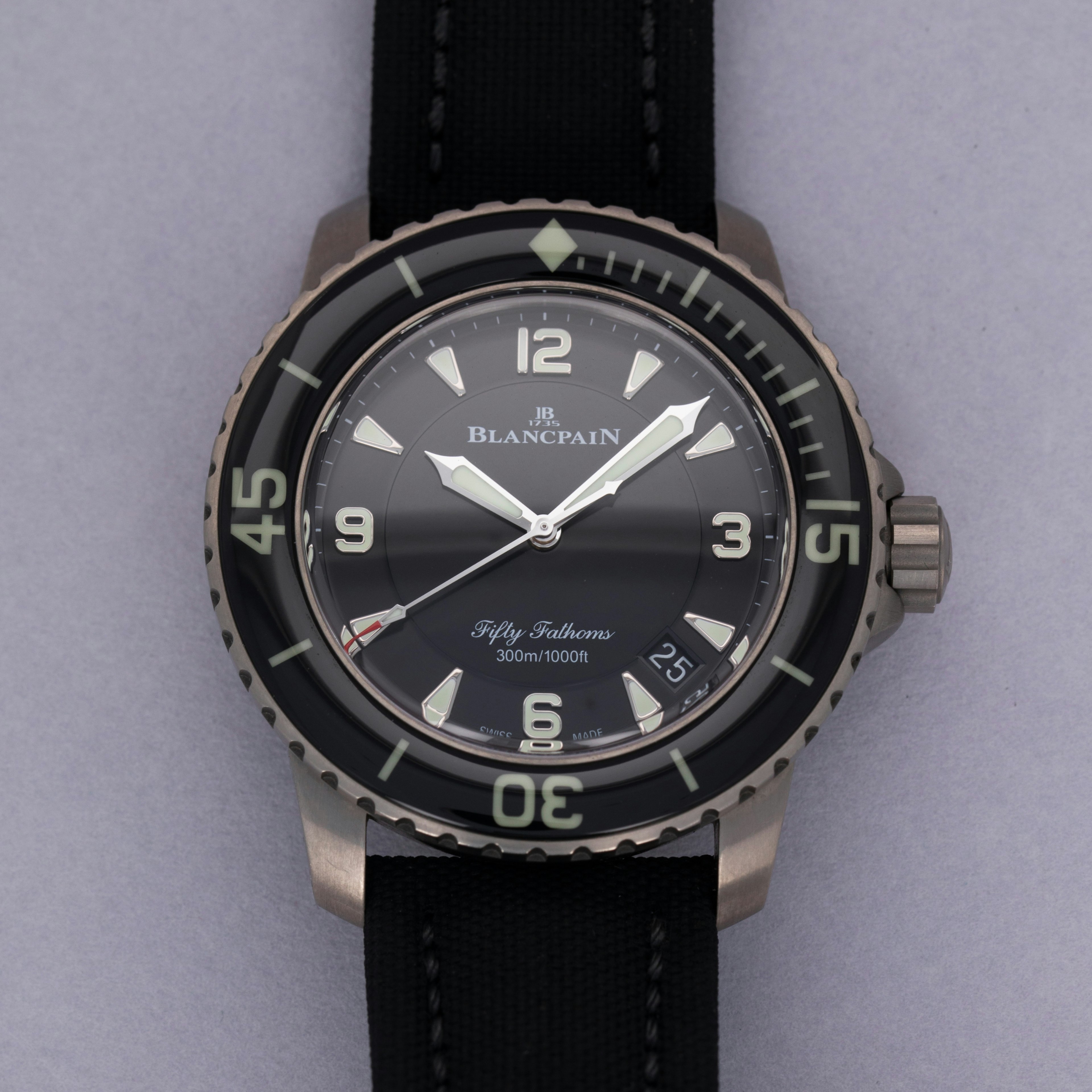 Thumbnail for Blancpain Fifty Fathoms Automatique 5015 12B30 B52B Titanium
