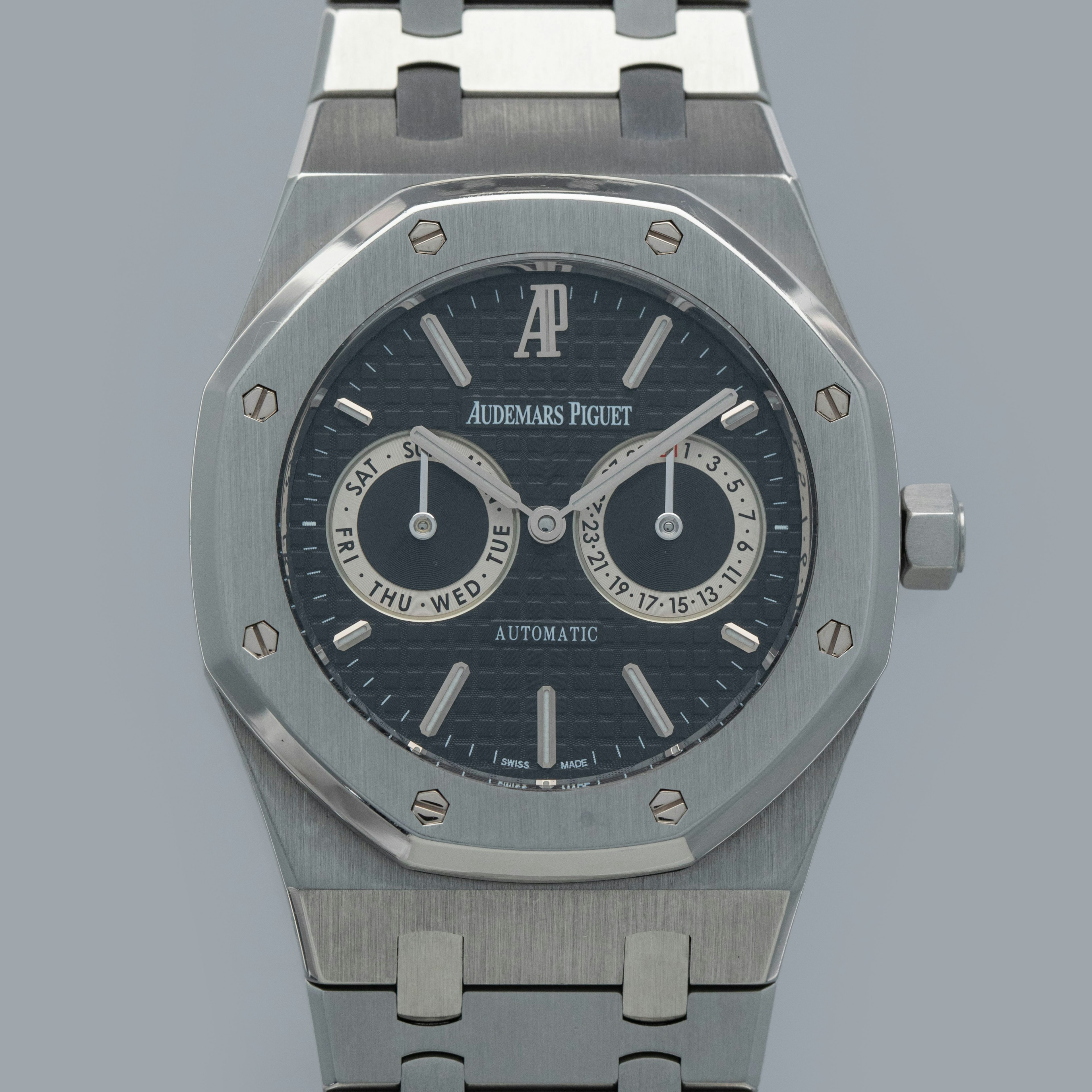 Thumbnail for Audemars Piguet Royal Oak Day Date 26330ST Black Dial Stainless Steel