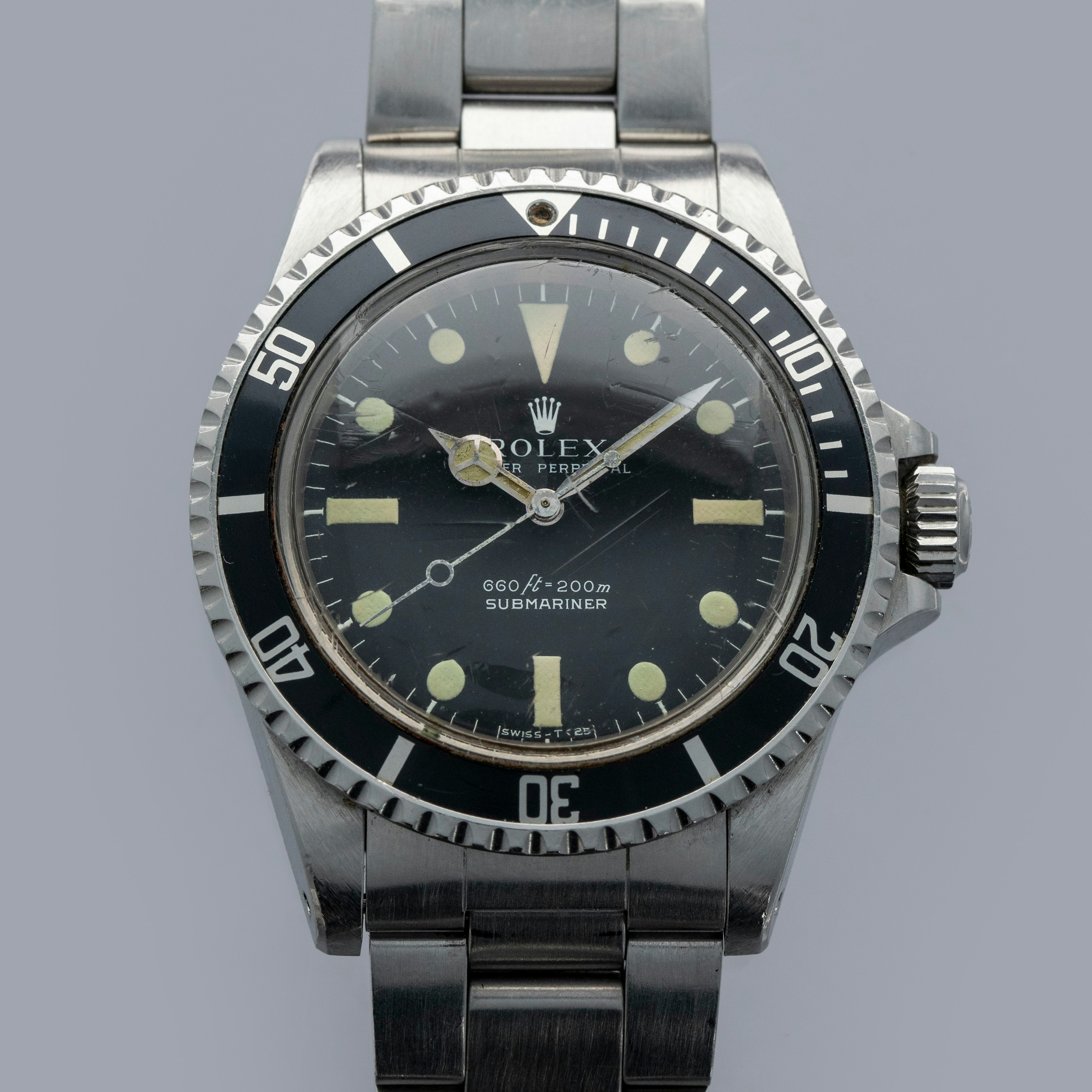 Thumbnail for Rolex Submariner Non-Date 5513 Serif Dial 
