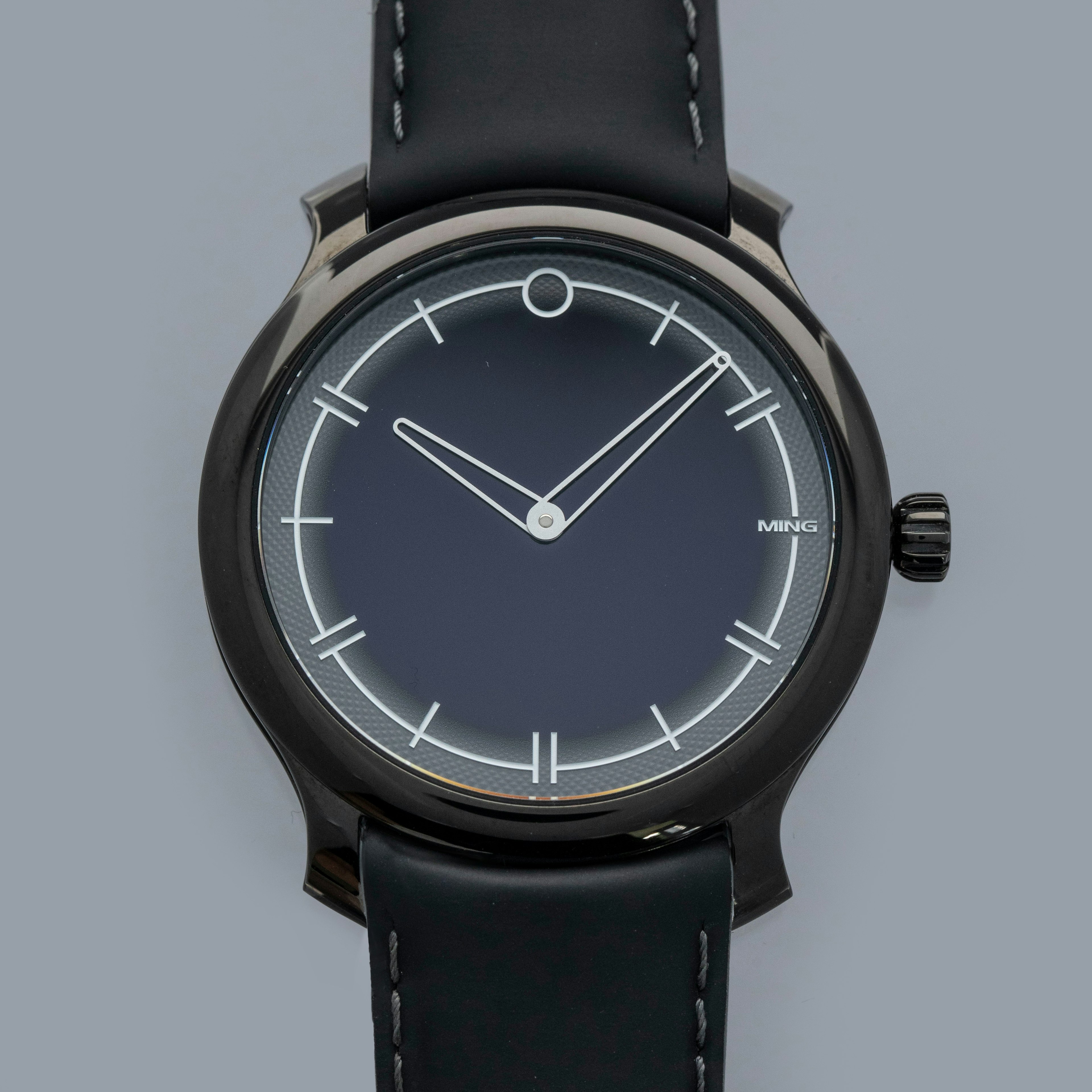 Thumbnail for Ming 27.02 Special Projects Cave Edition Sapphire and Guilloche Dial DLC Case