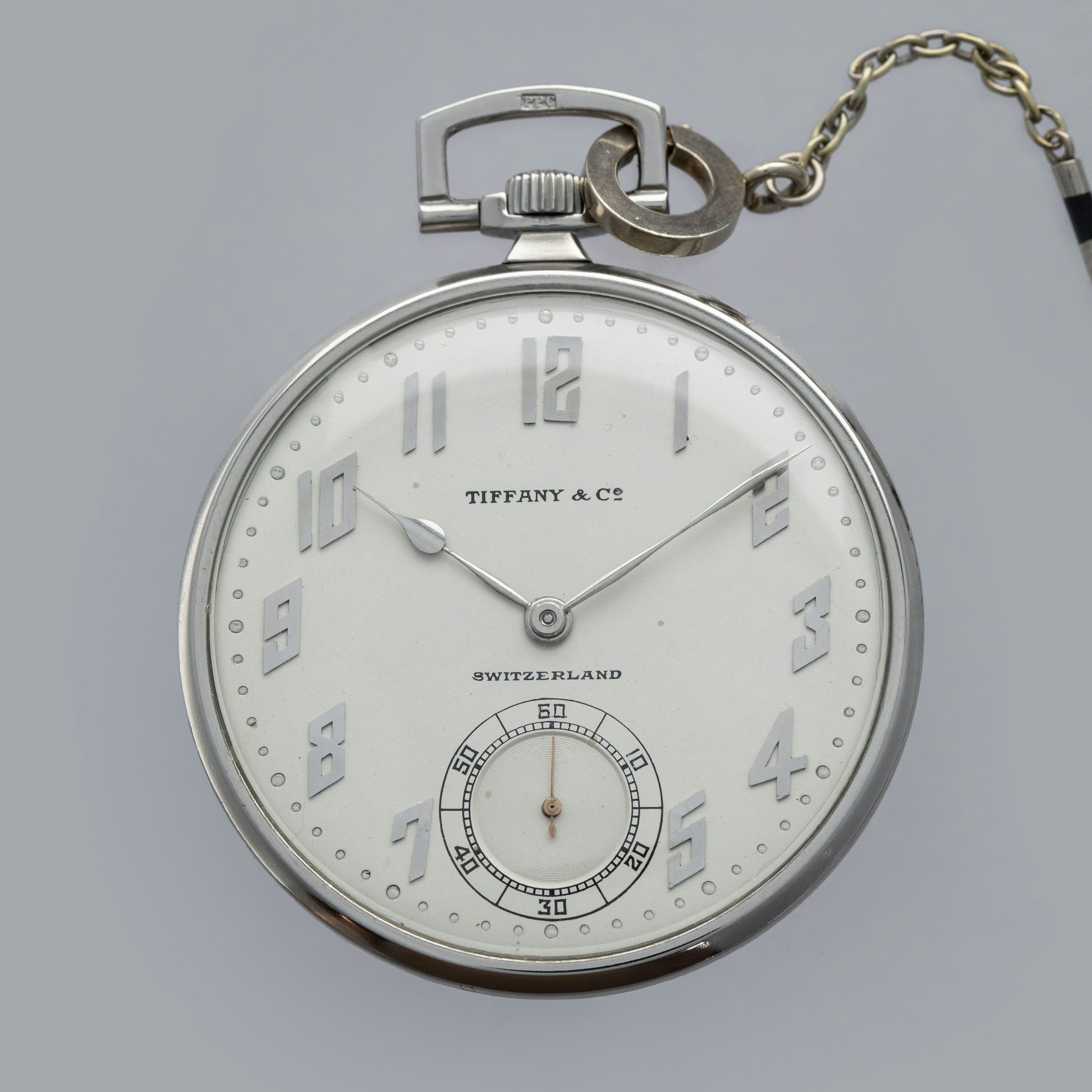 Thumbnail for Patek Philippe Pocket Watch Tiffany & Co. Platinum with Extract from the Archives