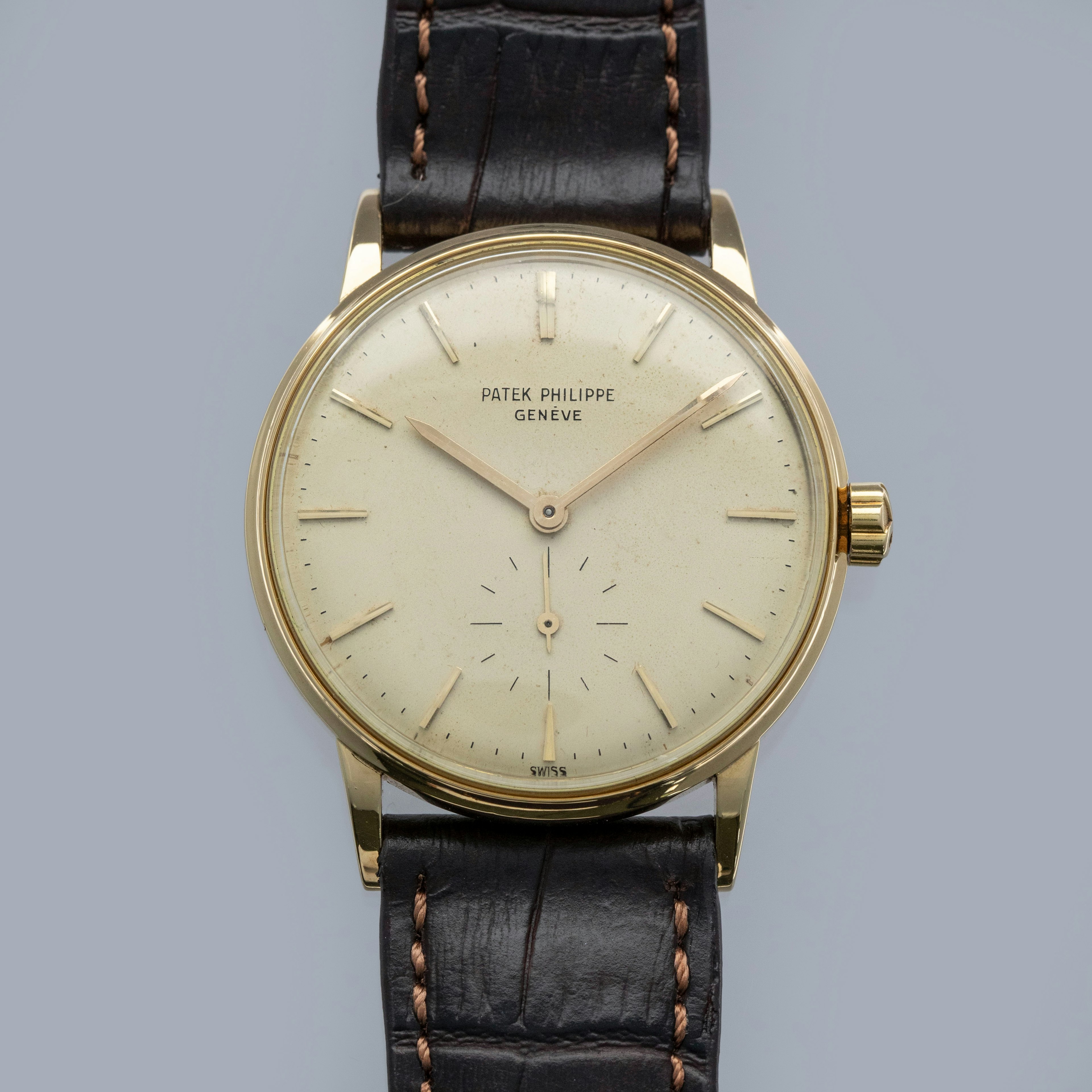 Thumbnail for Patek Philippe Calatrava 3425 Automatic Waterproof 18k YG