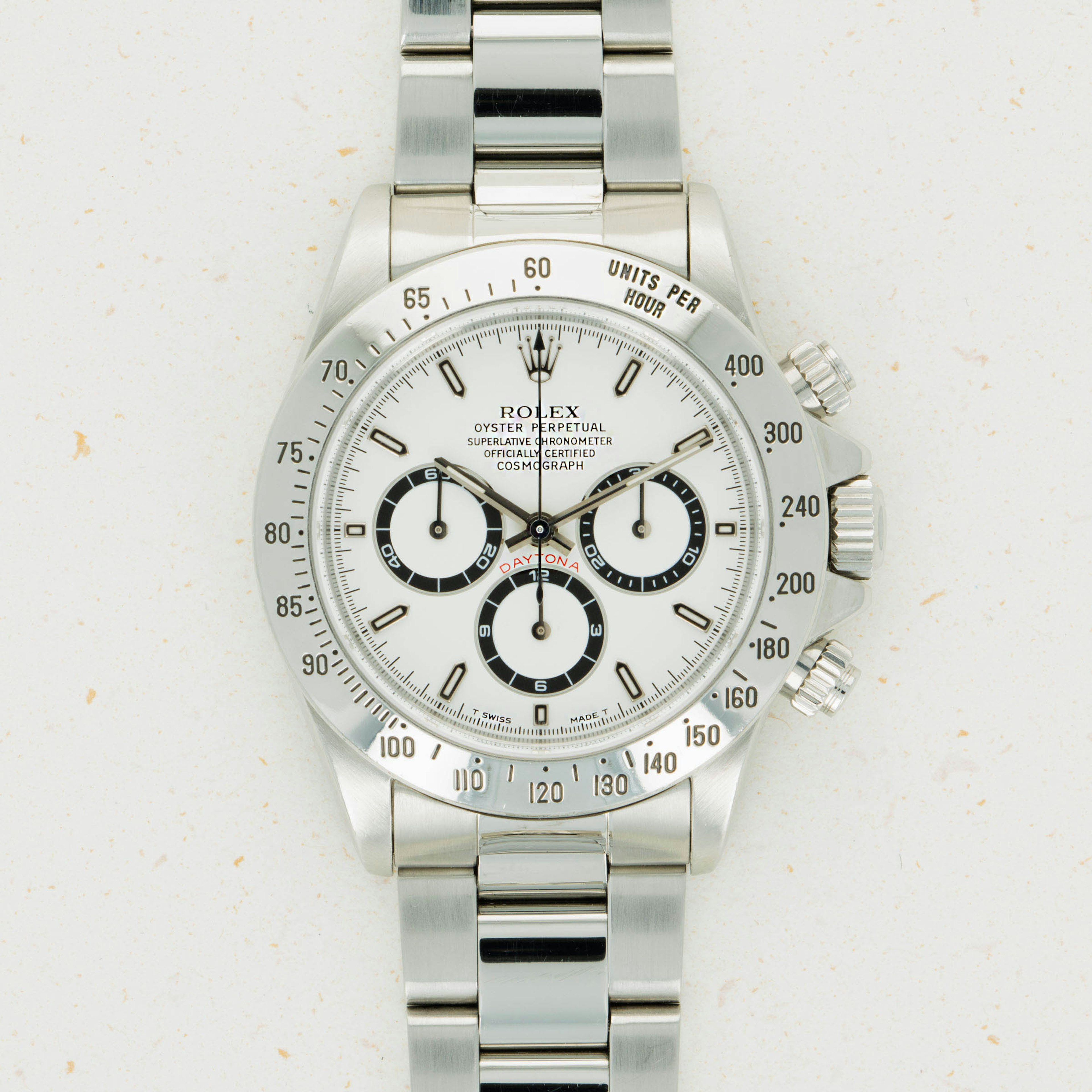 Thumbnail for Rolex Daytona 16520 Zenith Movement White Dial 