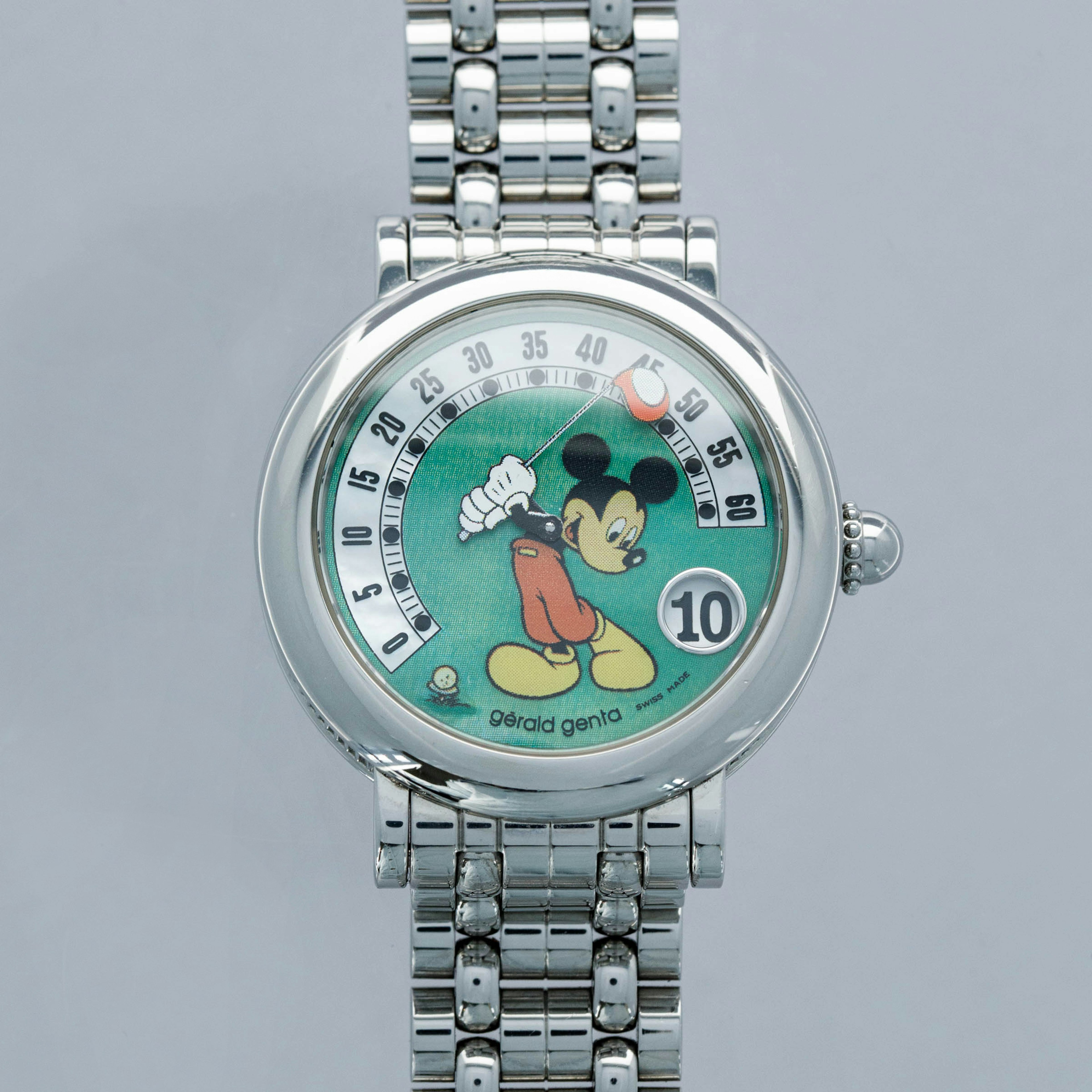 Thumbnail for Gerald Genta Micky Golf Retro Fantasy Golf.3612 with Bracelet