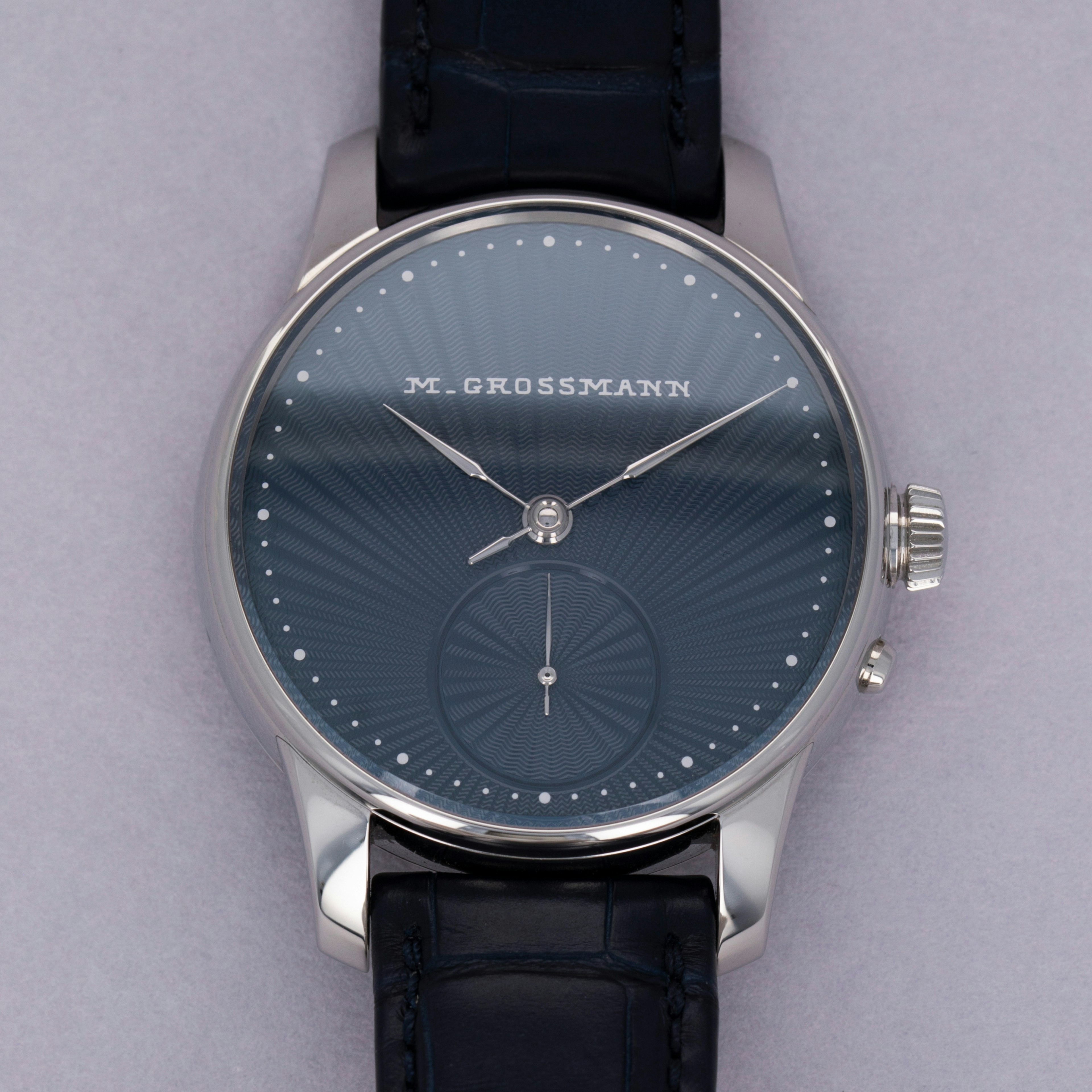 Thumbnail for Moritz Grossmann High Art MG-003256 Blue Guilloche Dial 