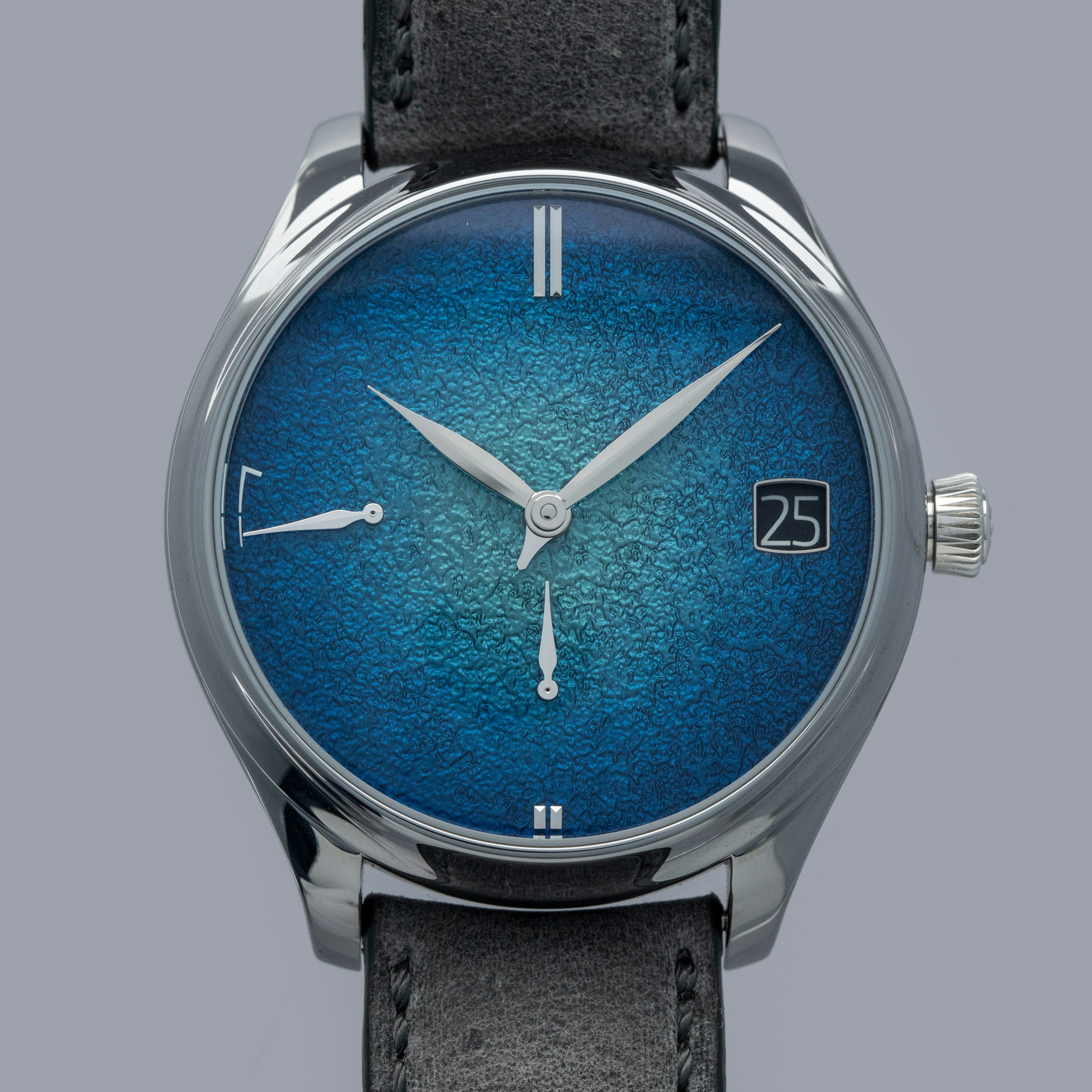 Thumbnail for H. Moser & Cie. Endeavour Perpetual Calendar 1800-2000 Blue Enamel Dial Tantalum