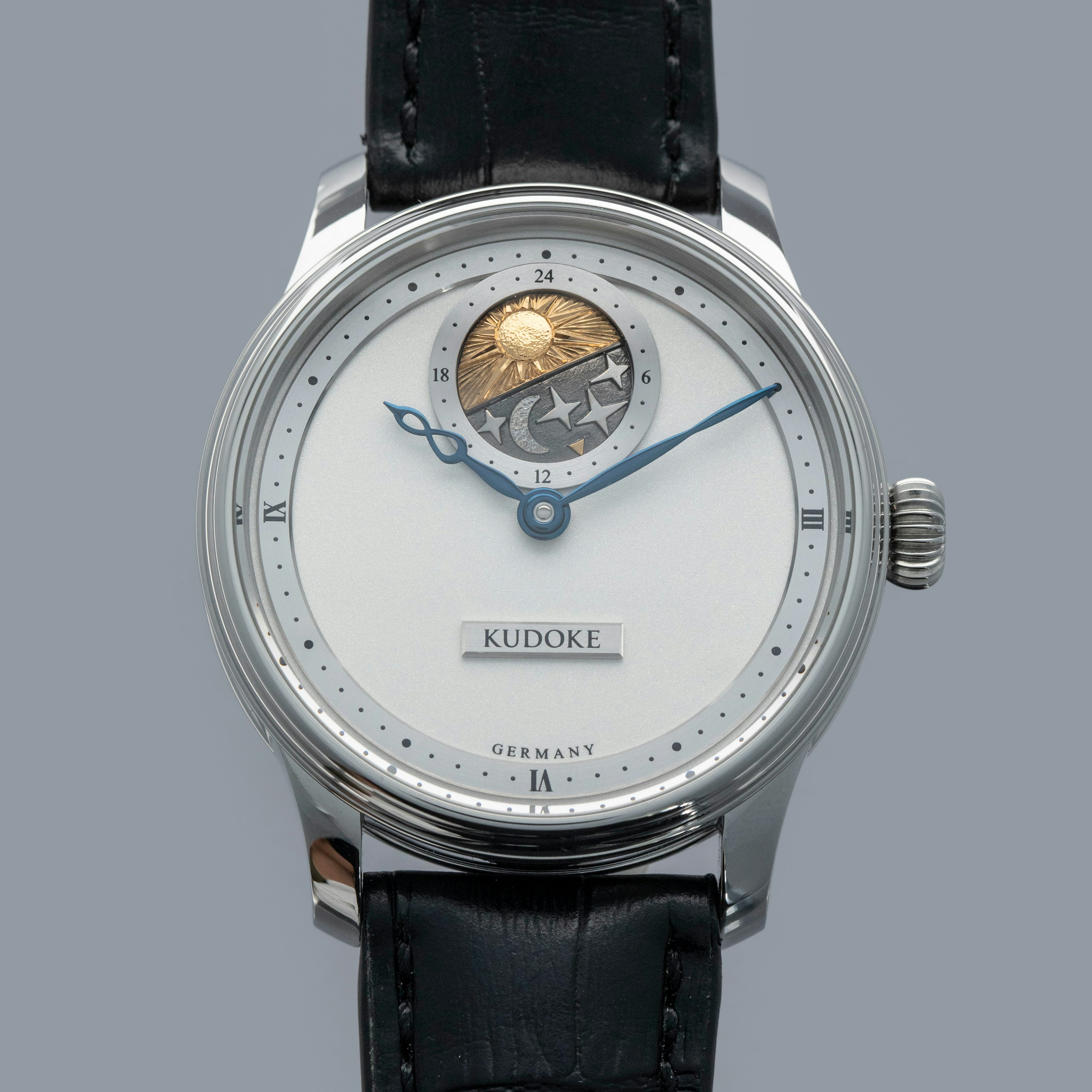 Thumbnail for Kudoke K2 Bright Silver Dial