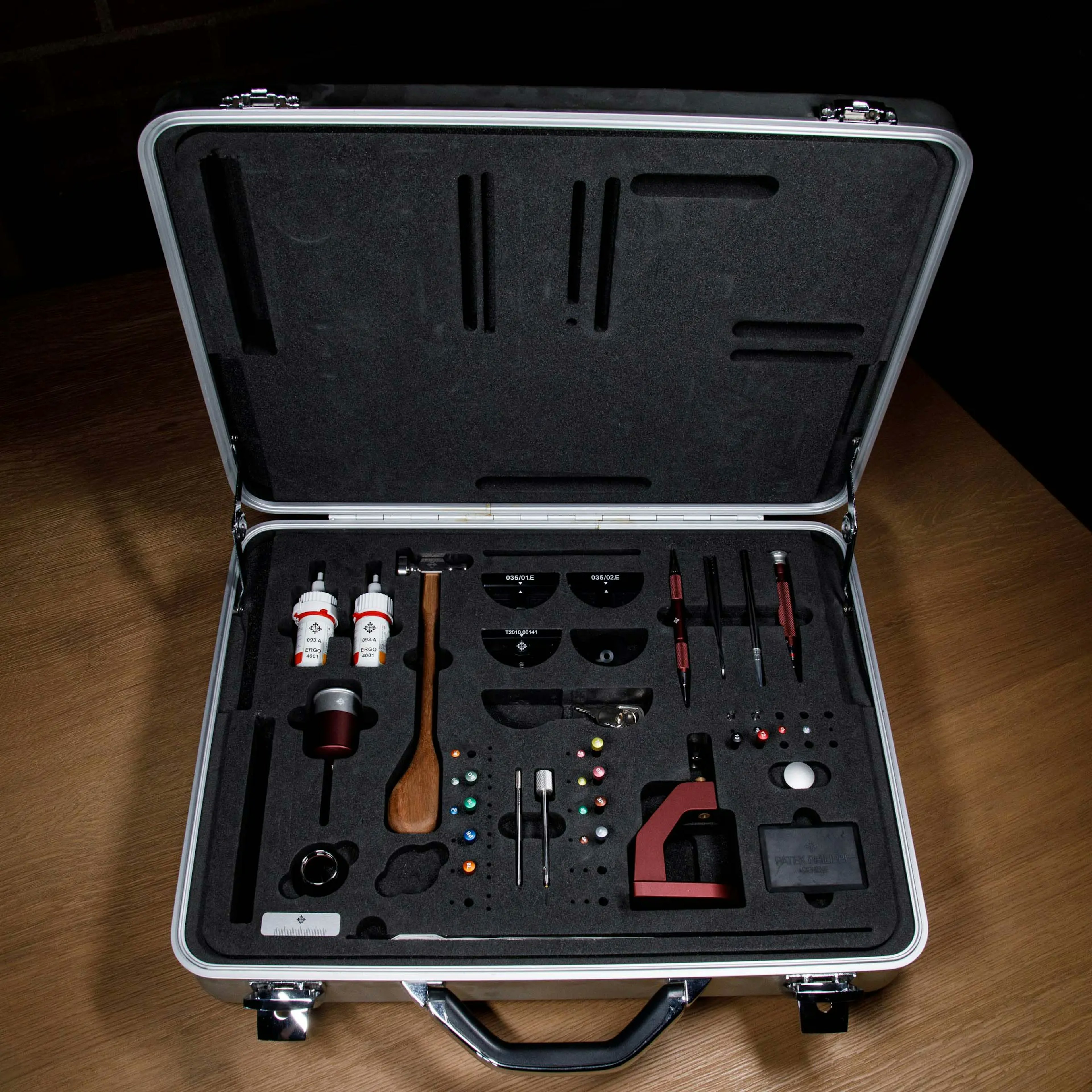 Thumbnail for Patek Philippe Toolkit and Aluminum Briefcase by Petitpierre Bergeon