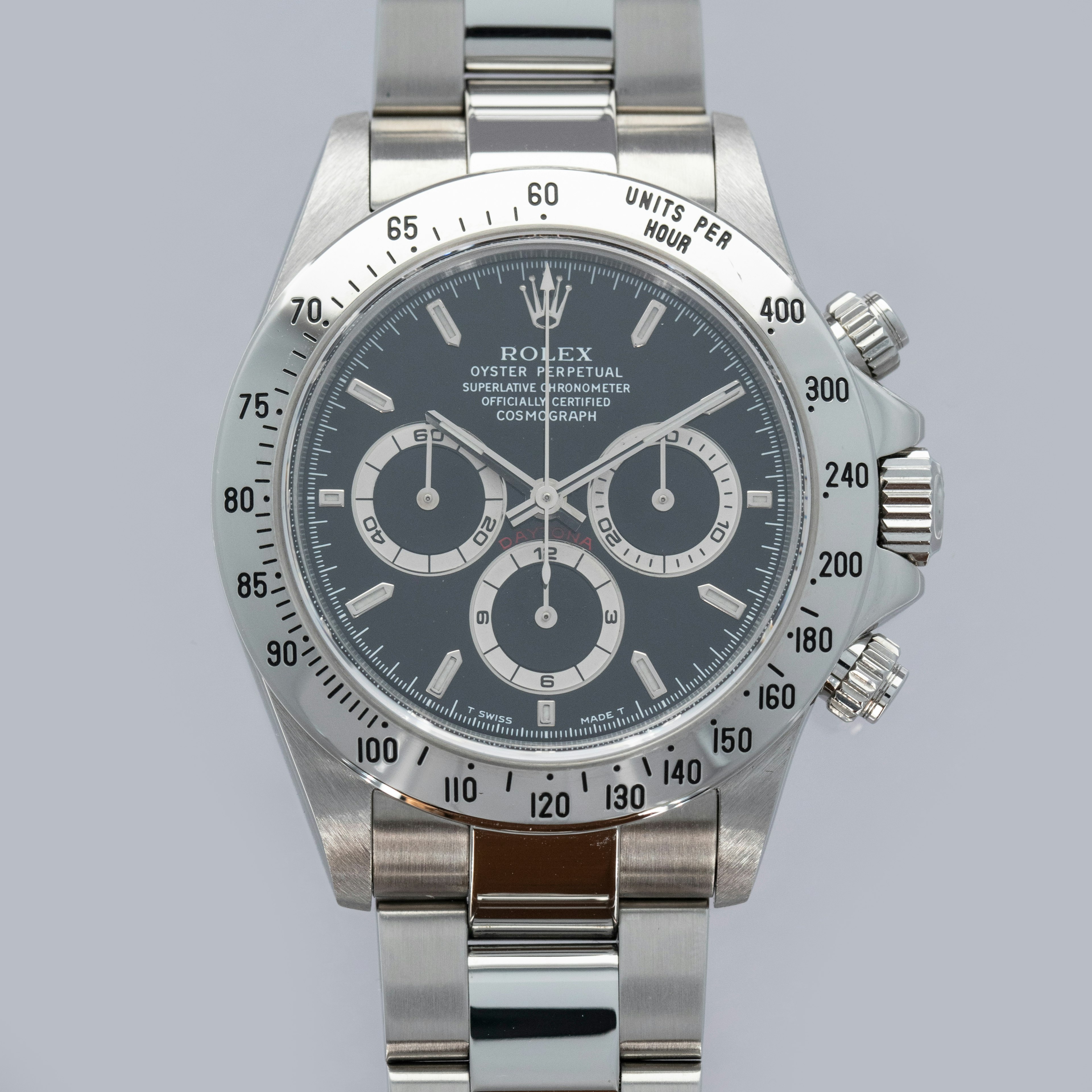 Thumbnail for Rolex Cosmograph Daytona 16520 Zenith Movement Black Dial